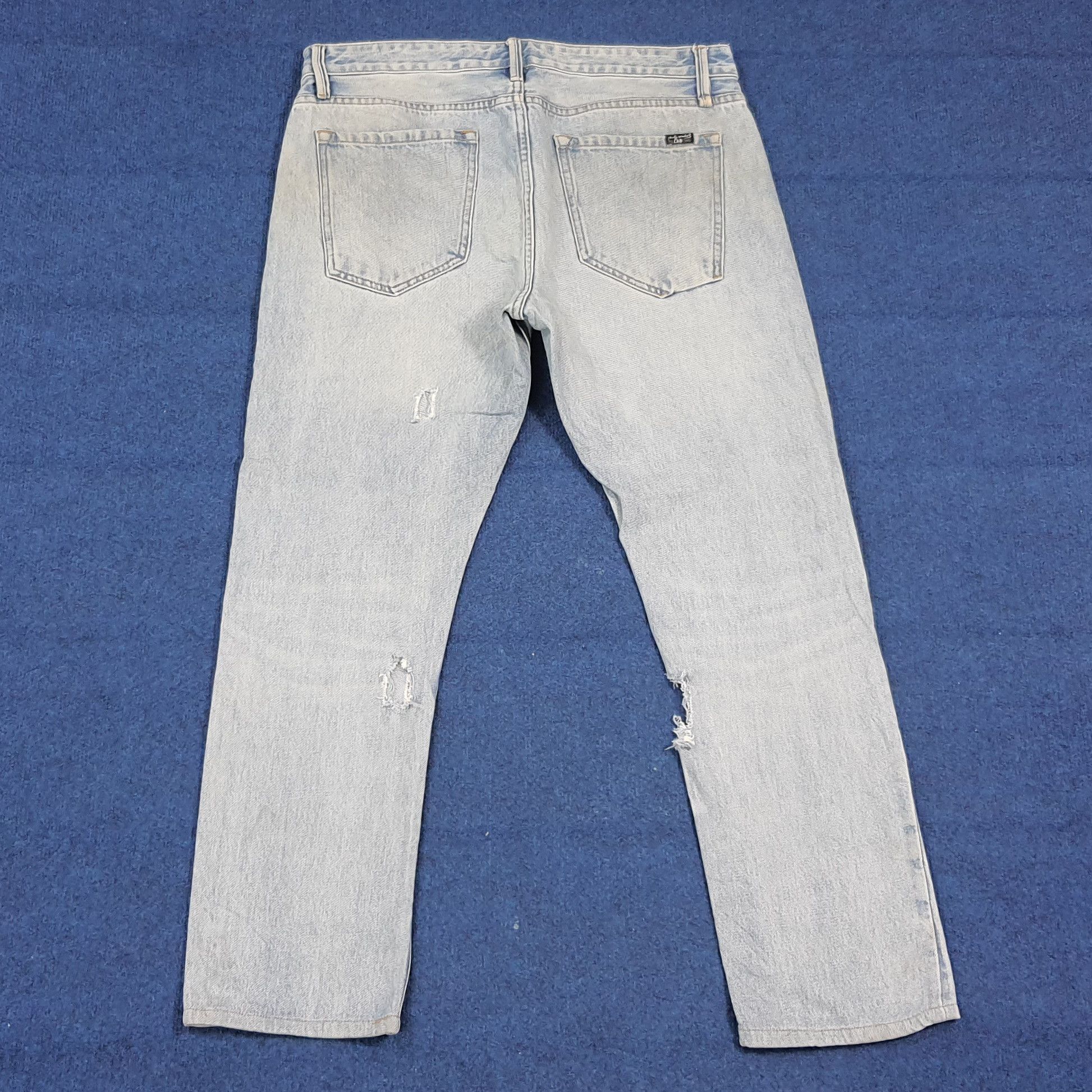 Andy Warhol Vintage Andy Warhol x Billabong Distressed Selvedge C280N9 Size US 35 - 4 Thumbnail