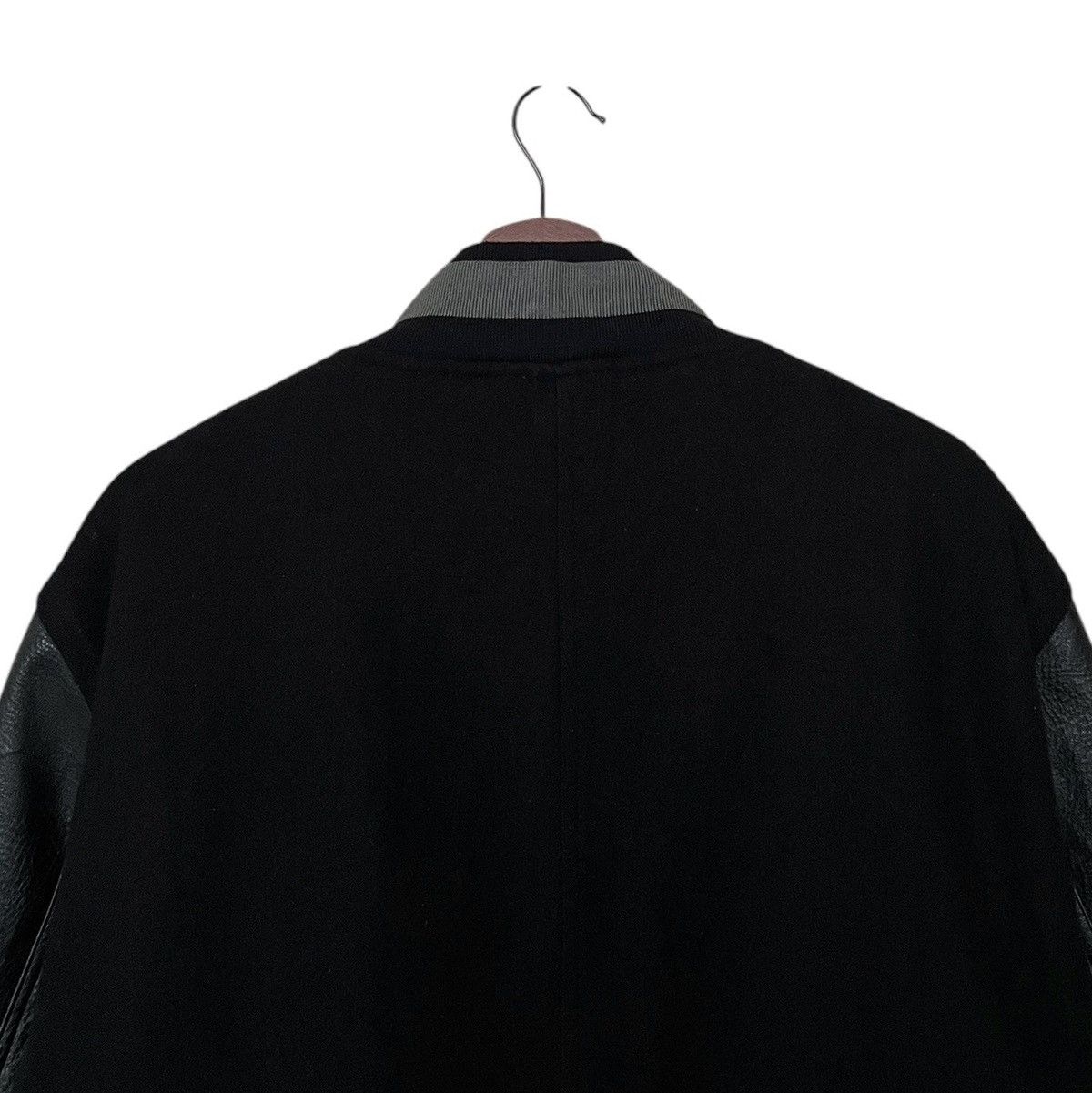 Japanese Brand Vintage Brand Octopusarmy Leather Varsity Jacket 2000s Size US XL / EU 56 / 4 - 4 Thumbnail