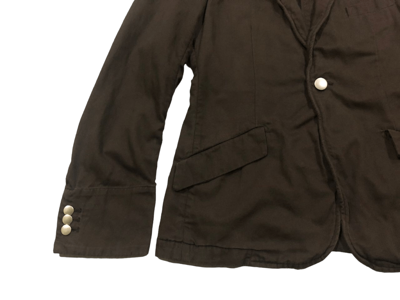 If Six Was Nine PPFM One Button Coat Blazer Jackets Brown Size US M / EU 48-50 / 2 - 5 Thumbnail