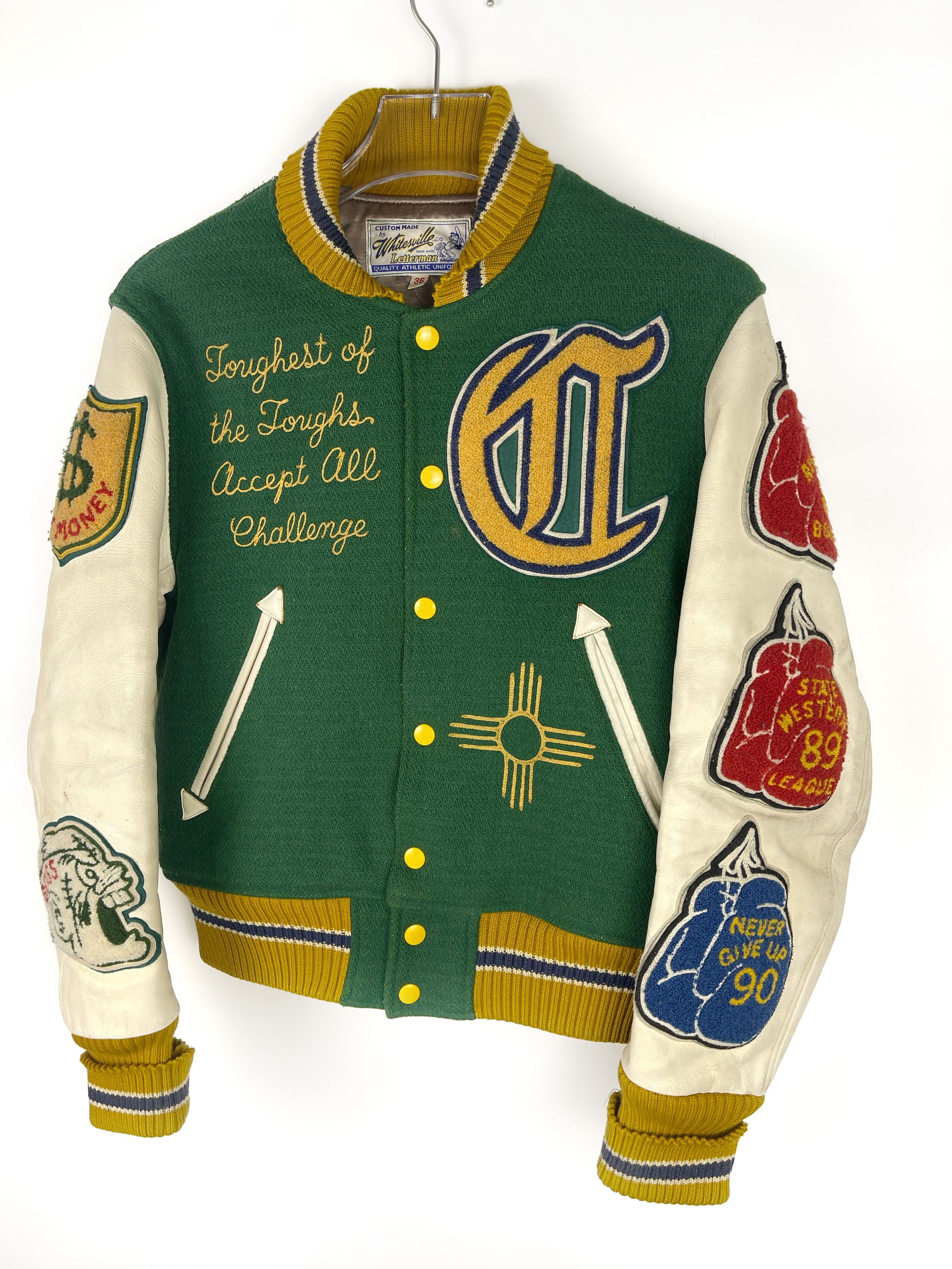 Toyo Enterprises Indian American Varsity Jacket Size US S / EU 44-46 / 1 - 13 Thumbnail