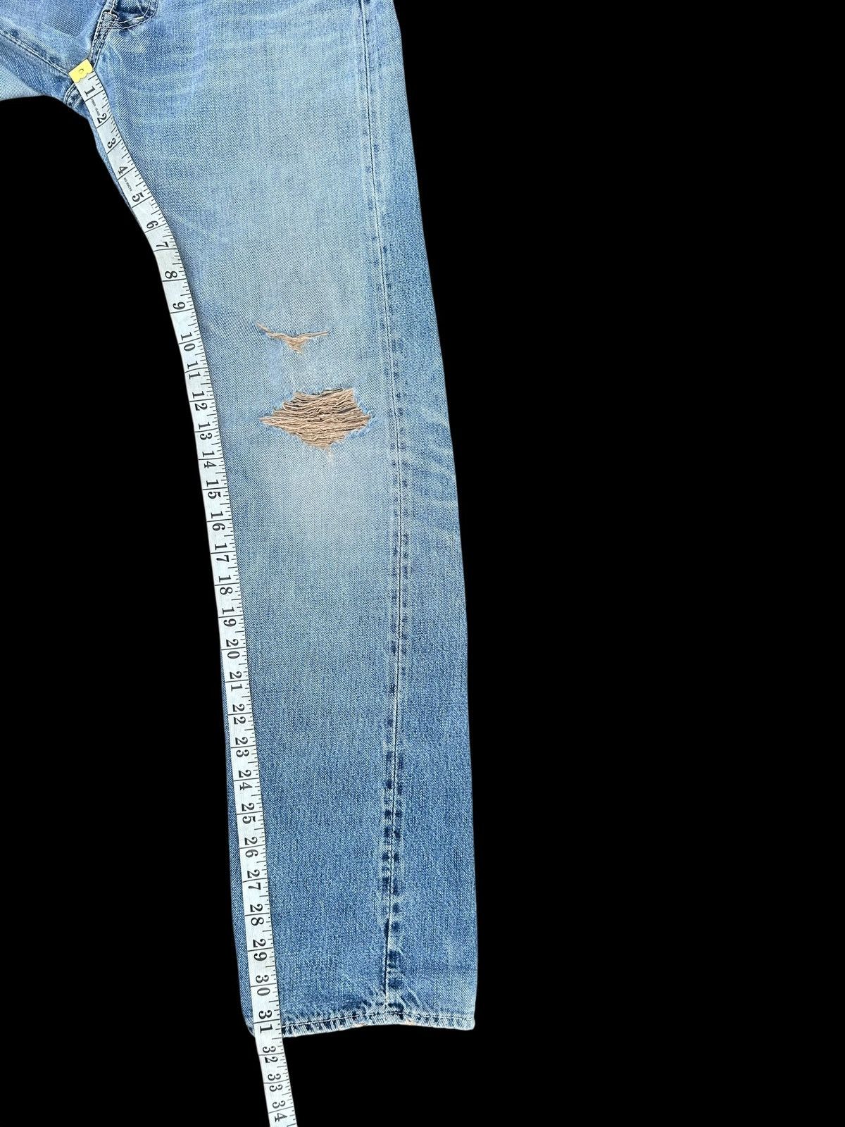 Kapital Thrashed Vintage OMNIGOD Selvedge Denim Jeans Size US 31 - 22 Thumbnail