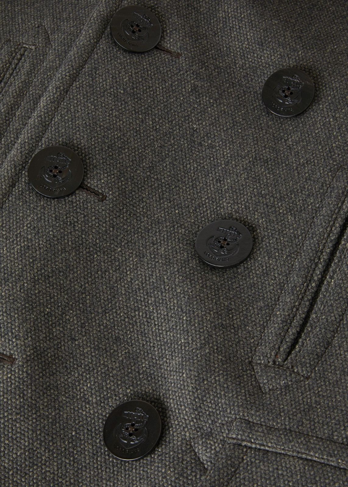 Loro Piana o1srvl11e0125 Condor Mini Wool Peacoat in Grey Size US S / EU 44-46 / 1 - 3 Thumbnail