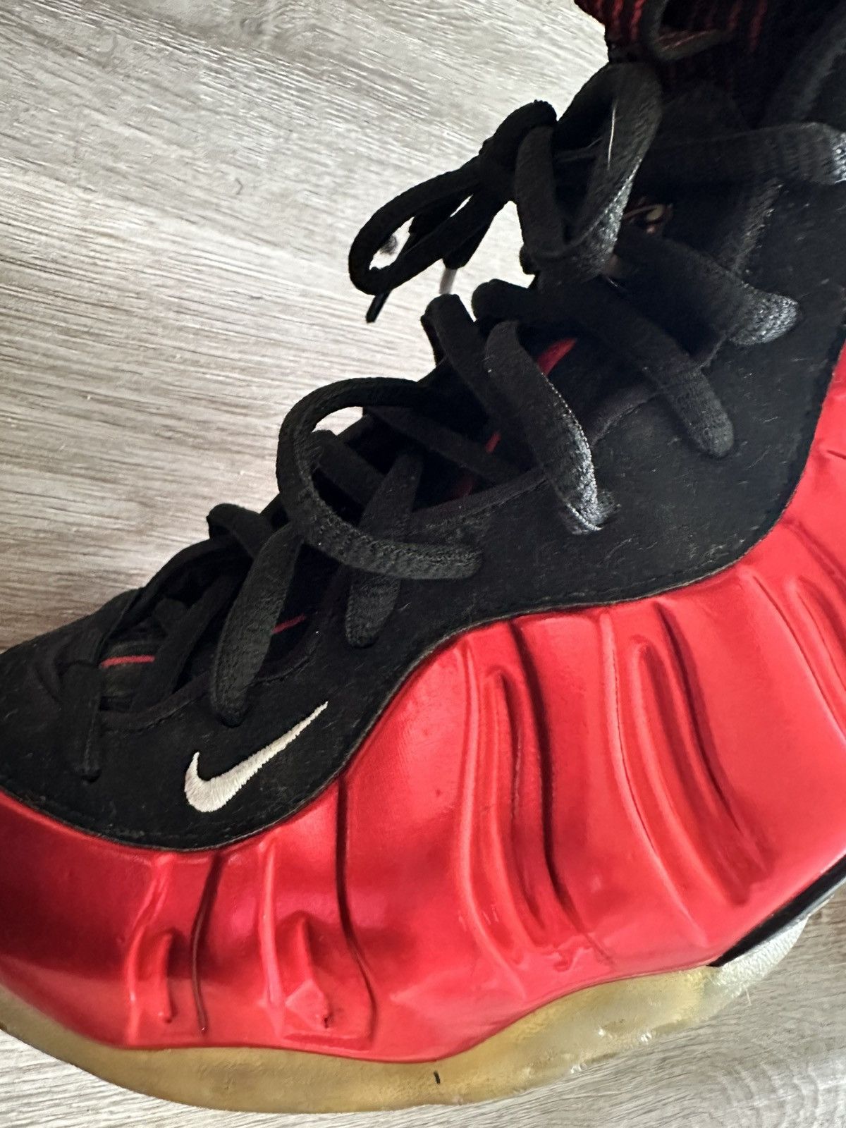 Nike Nike Air Foamposite One ( Metallic Red ) Size US 11 / EU 44 - 1 Thumbnail
