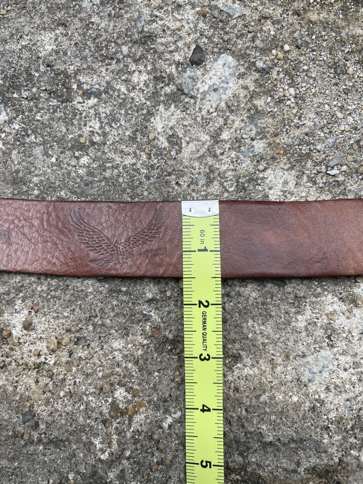 If Six Was Nine Last Drop🔥Rare🔥Eagle Leather Belt Size ONE SIZE - 10 Thumbnail
