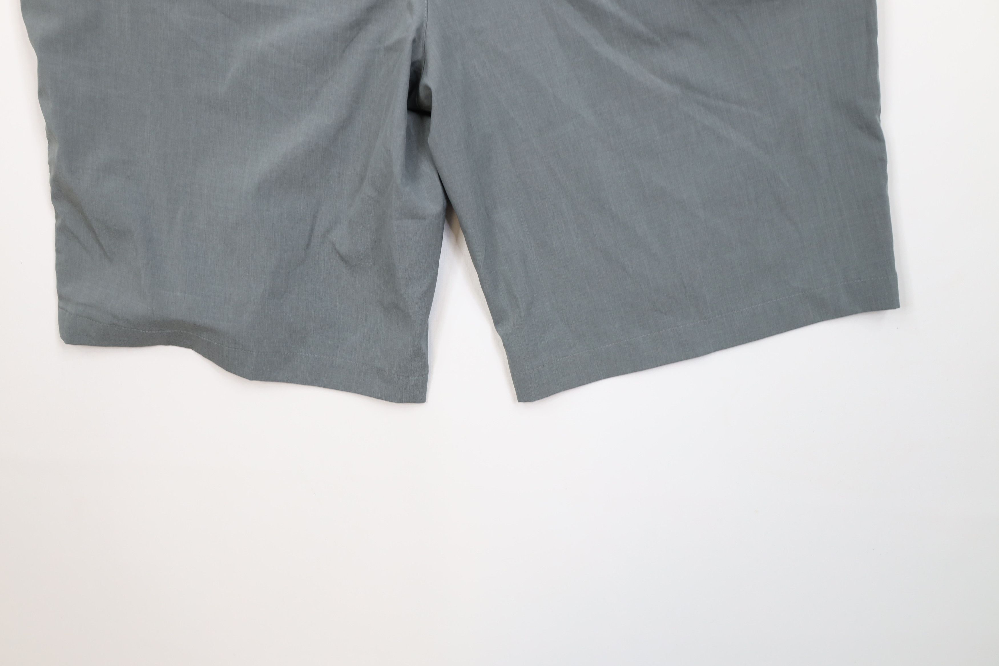Adidas Adidas Golf Striped Stretching Golfing Chino Shorts Gray Size US 35 - 13 Thumbnail