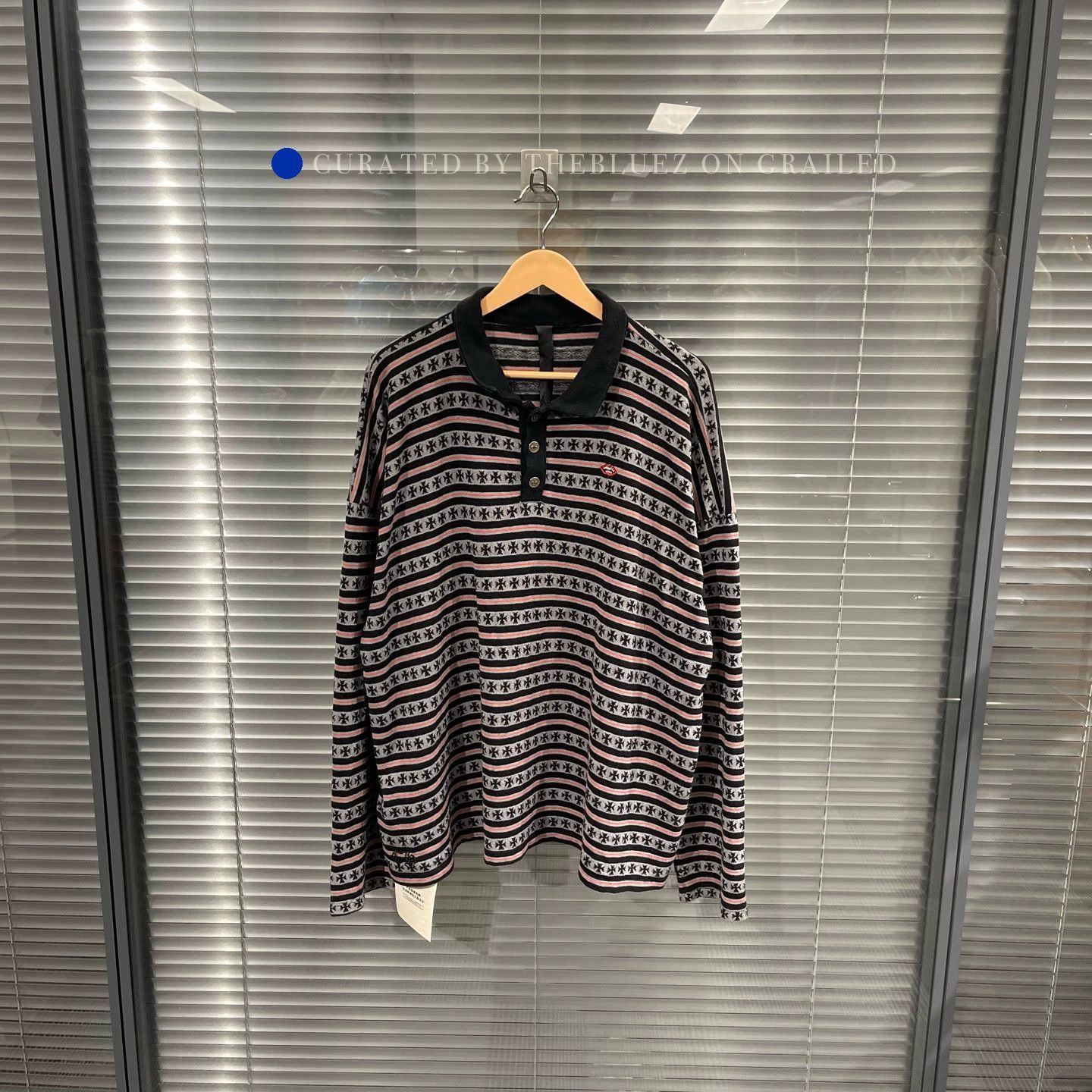 Chrome Hearts Multi Color Embroidered Long Sleeve Tee Size US L / EU 52-54 / 3 - 1 Thumbnail