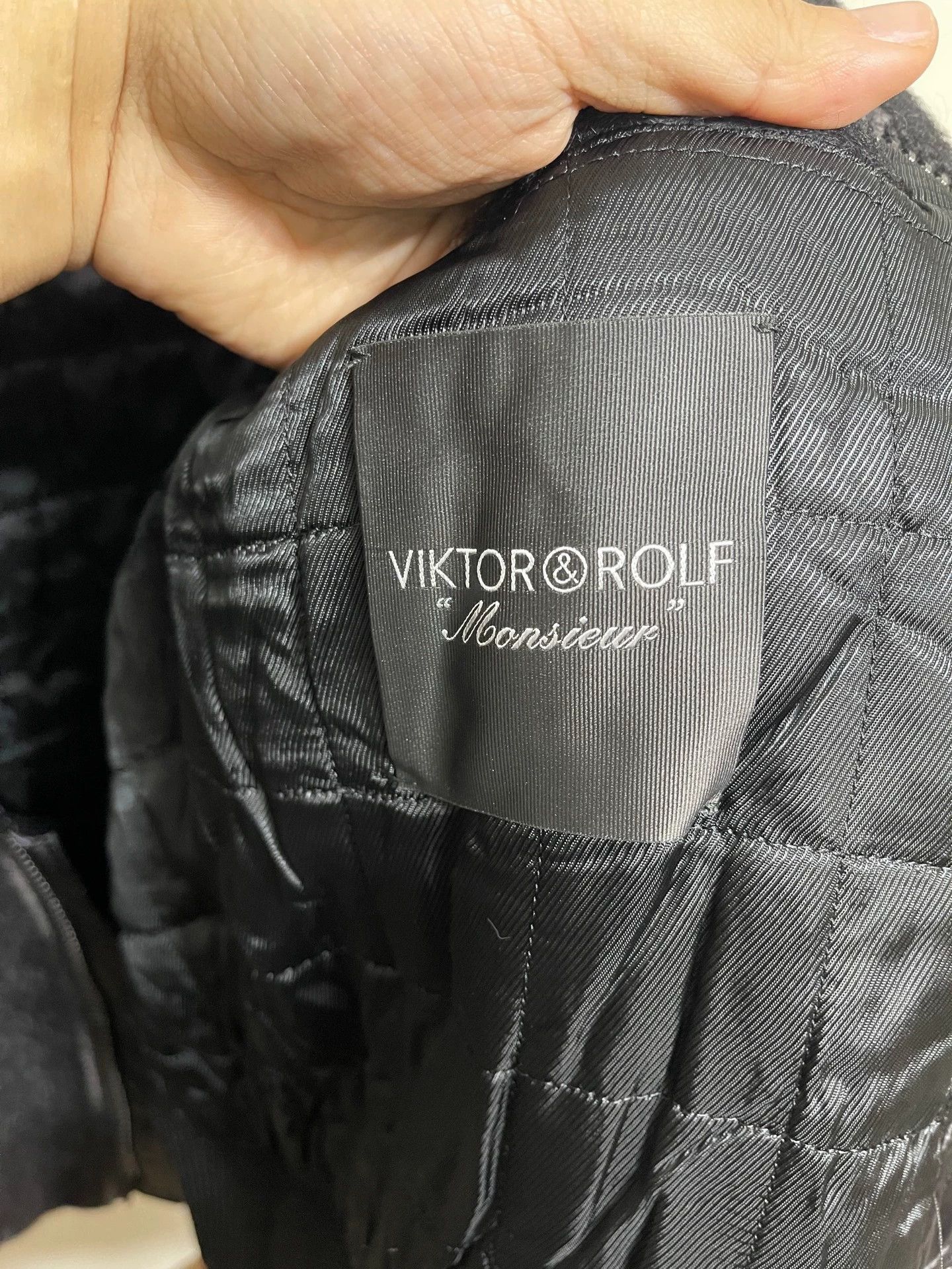 Viktor & Rolf Viktor & Rolf Wool Blend Padded Loose Short Jacket Size US M / EU 48-50 / 2 - 7 Thumbnail