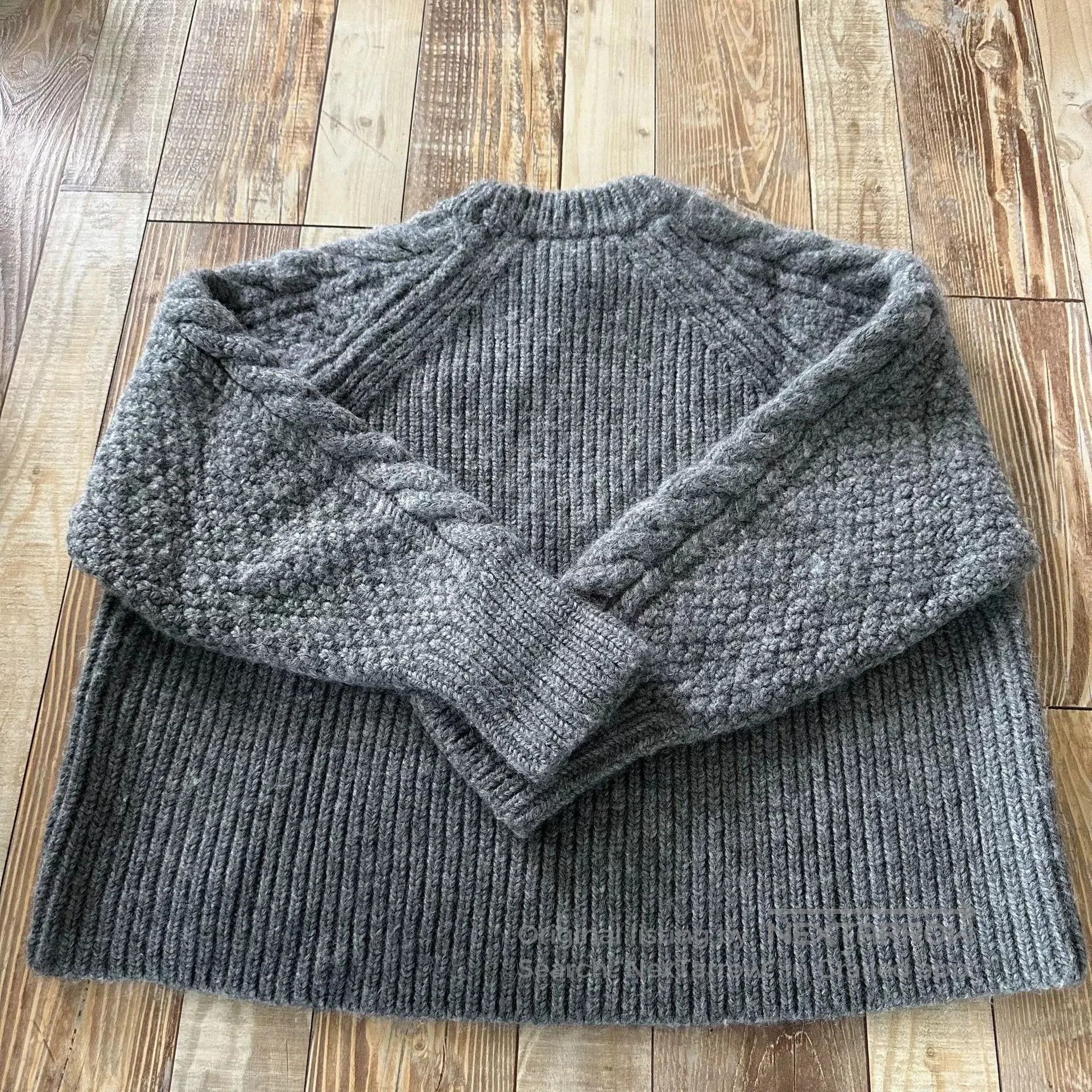 Cecilie Bahnsen Cecilie Bahnsen Gray Thick Sweater. Size S / US 4 / IT 40 - 6 Thumbnail