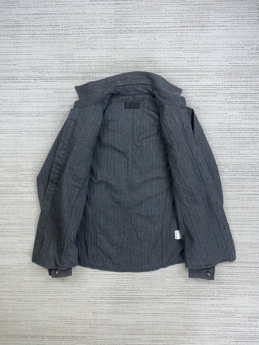 Japanese Brand Vtg A.S.M Atelier Sab Men Western Style Denim Button Shirt Size US M / EU 48-50 / 2 - 6 Thumbnail