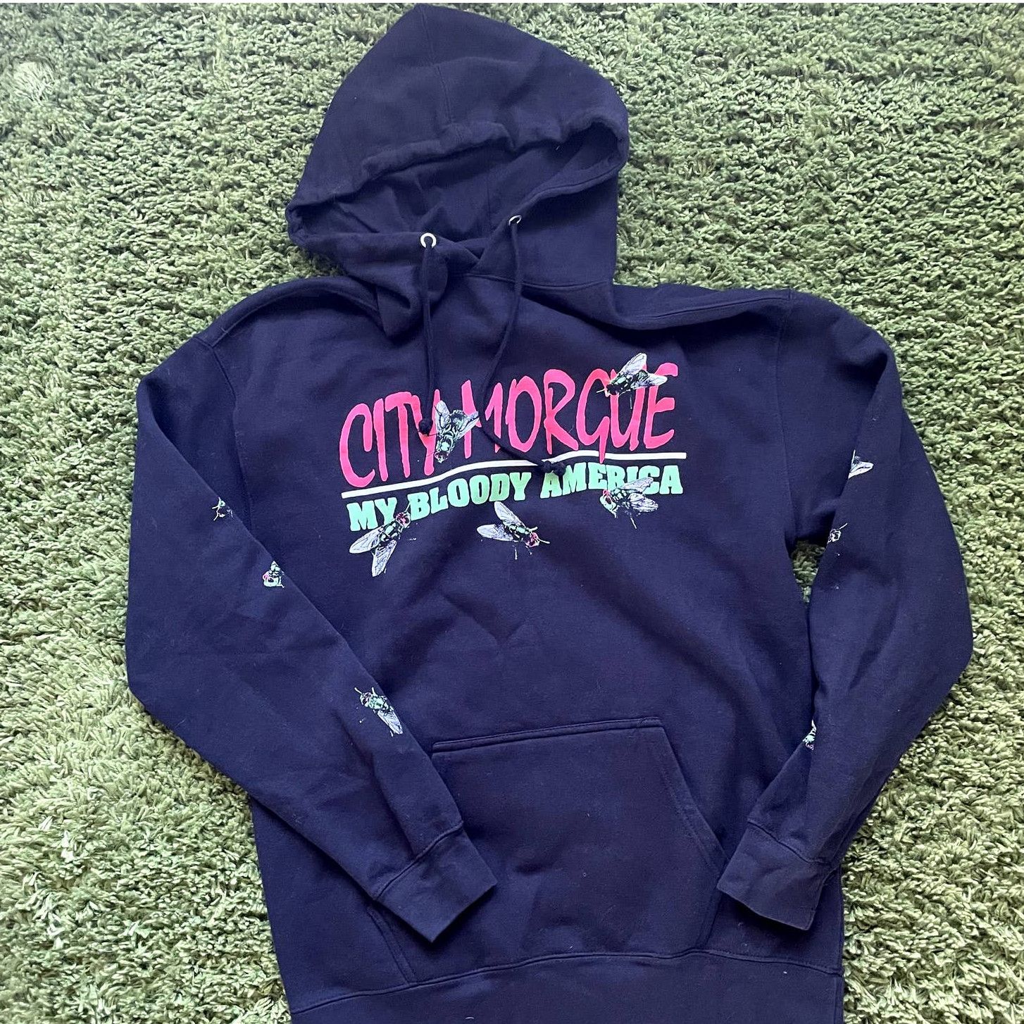 City Morgue RARE Authentic City Morgue MBA Tour Hoodie 2023 in Black ...