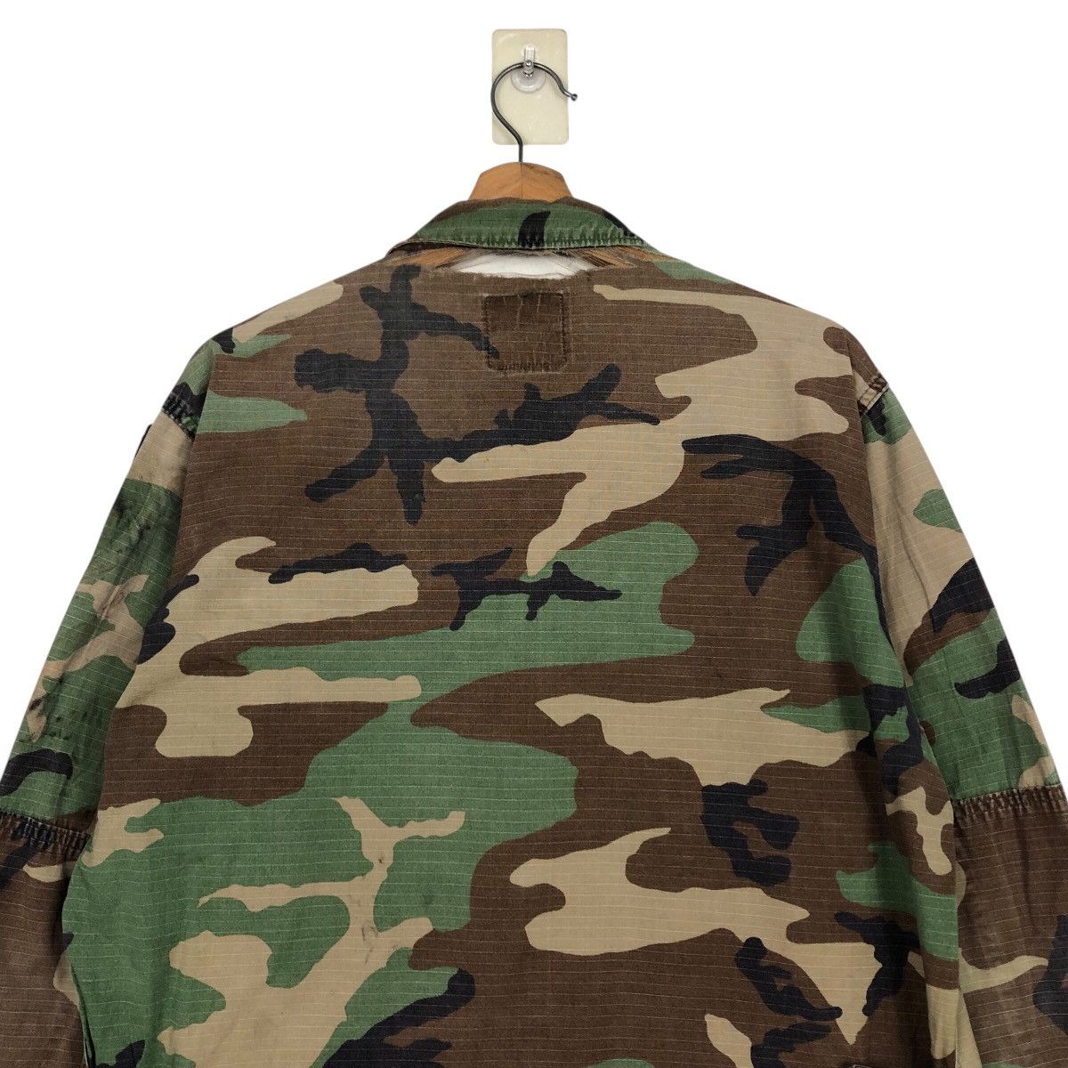 Vintage 📌Vintage Chore Work Jacket Military Us Air Force Camouflage Size US M / EU 48-50 / 2 - 10 Thumbnail