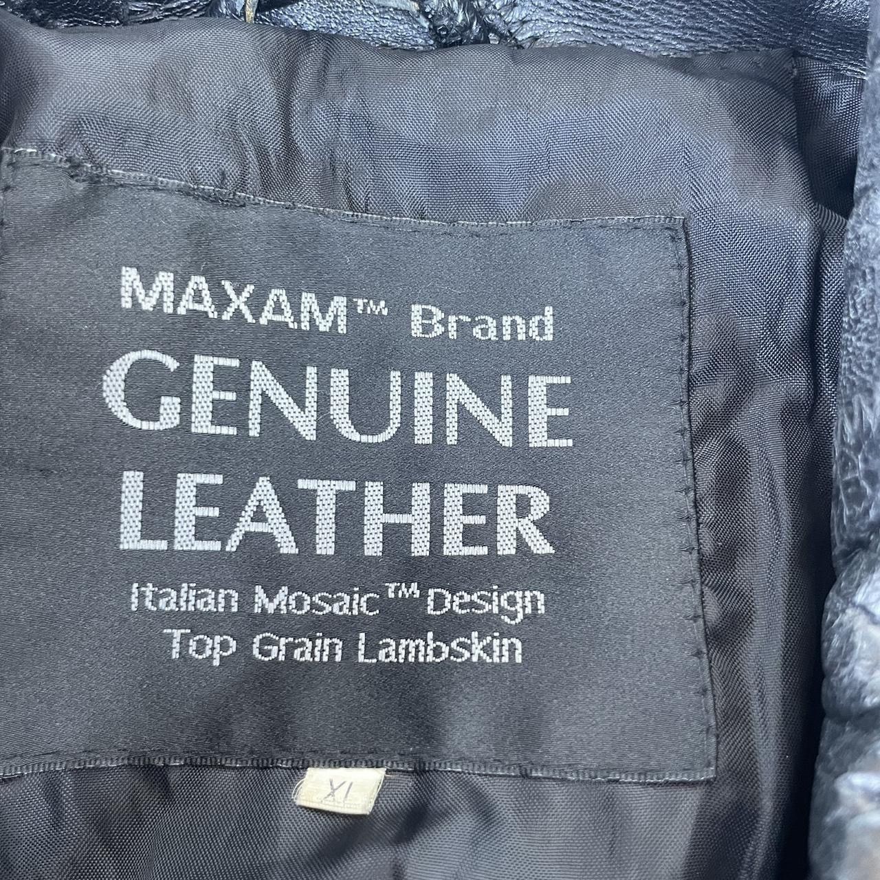 Harley Davidson × Zara Vintage maxam genuine black leather jacket size XL men’s Size US XL / EU 56 / 4 - 3 Thumbnail
