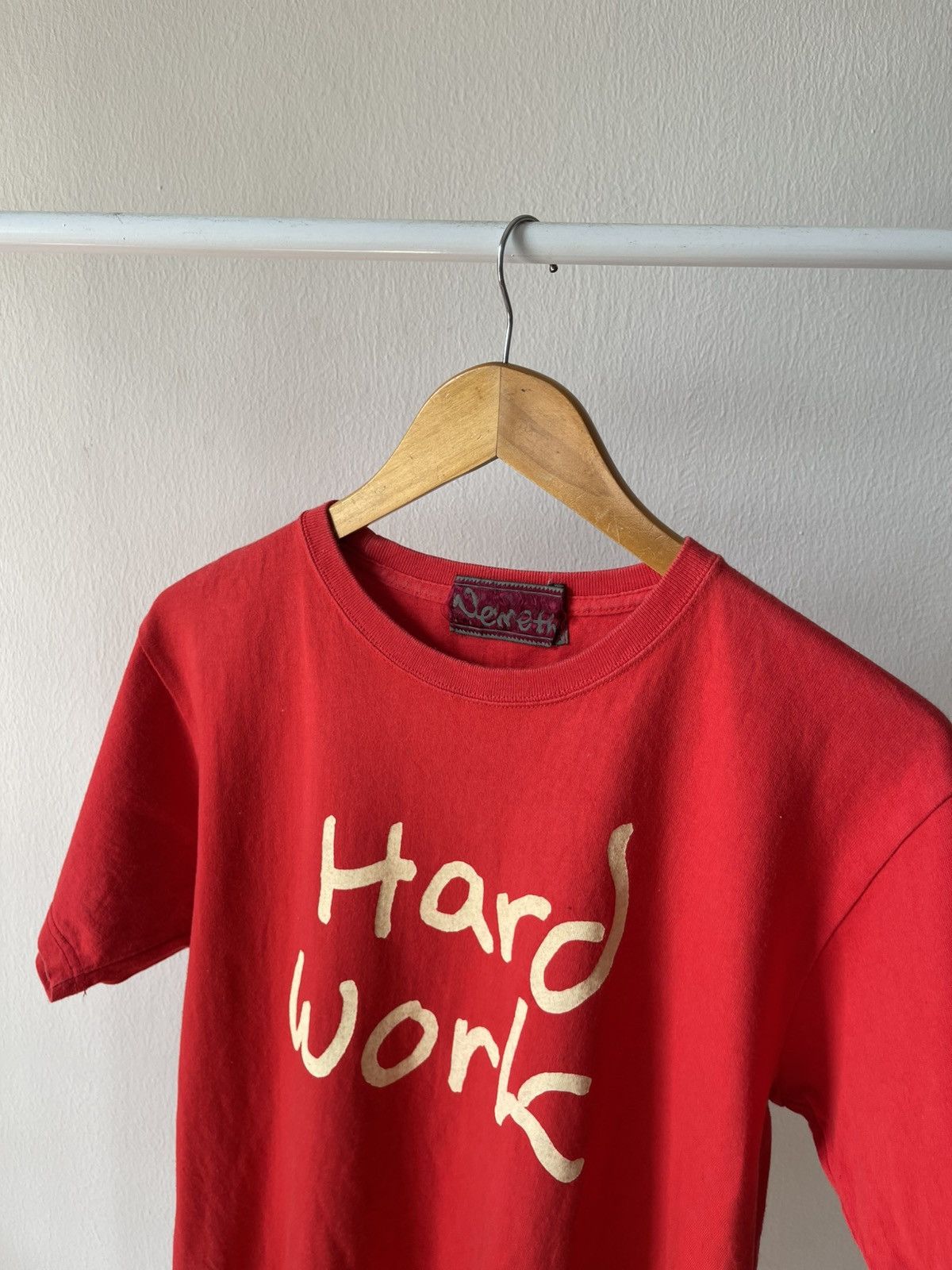 20471120 Christopher Nemeth 'Hard Work' Tee A2 Size US M / EU 48-50 / 2 - 3 Thumbnail
