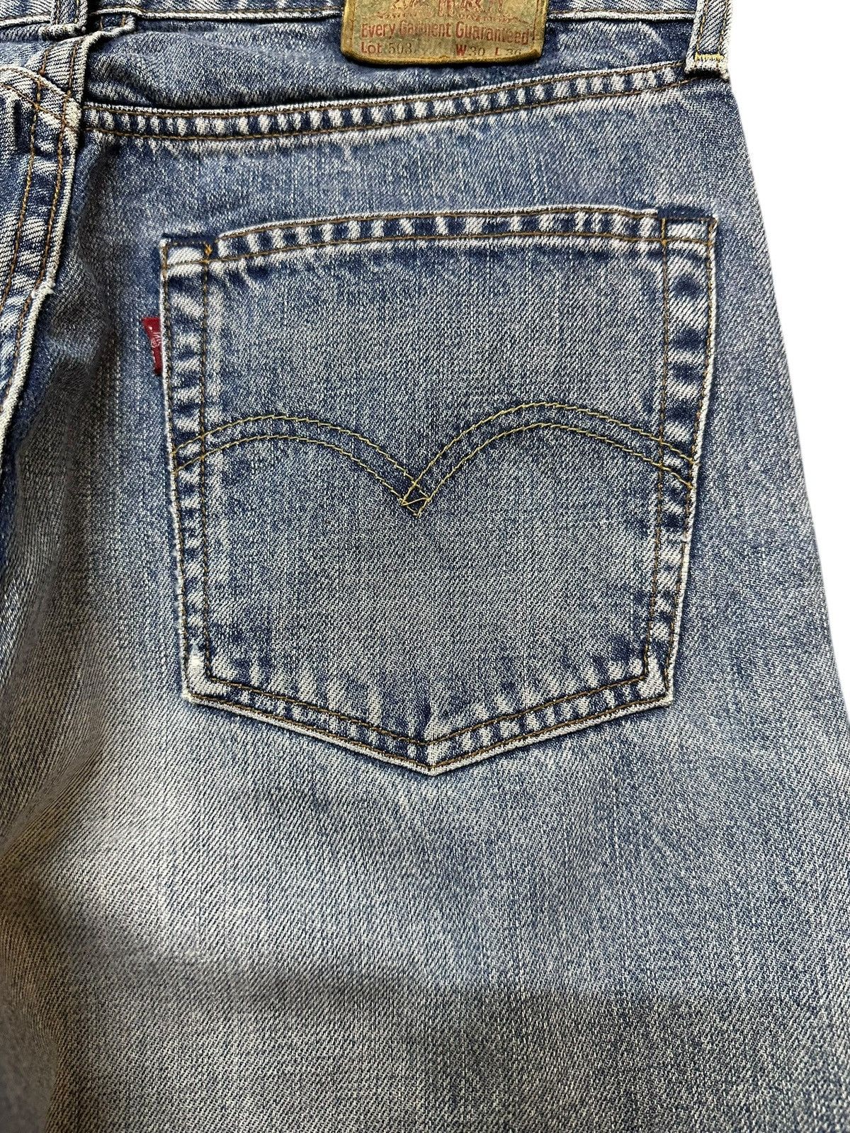 Levi's Vintage Clothing Vintage Levi’s 503 Baggy Loose Faded Denim Size US 30 / EU 46 - 7 Thumbnail