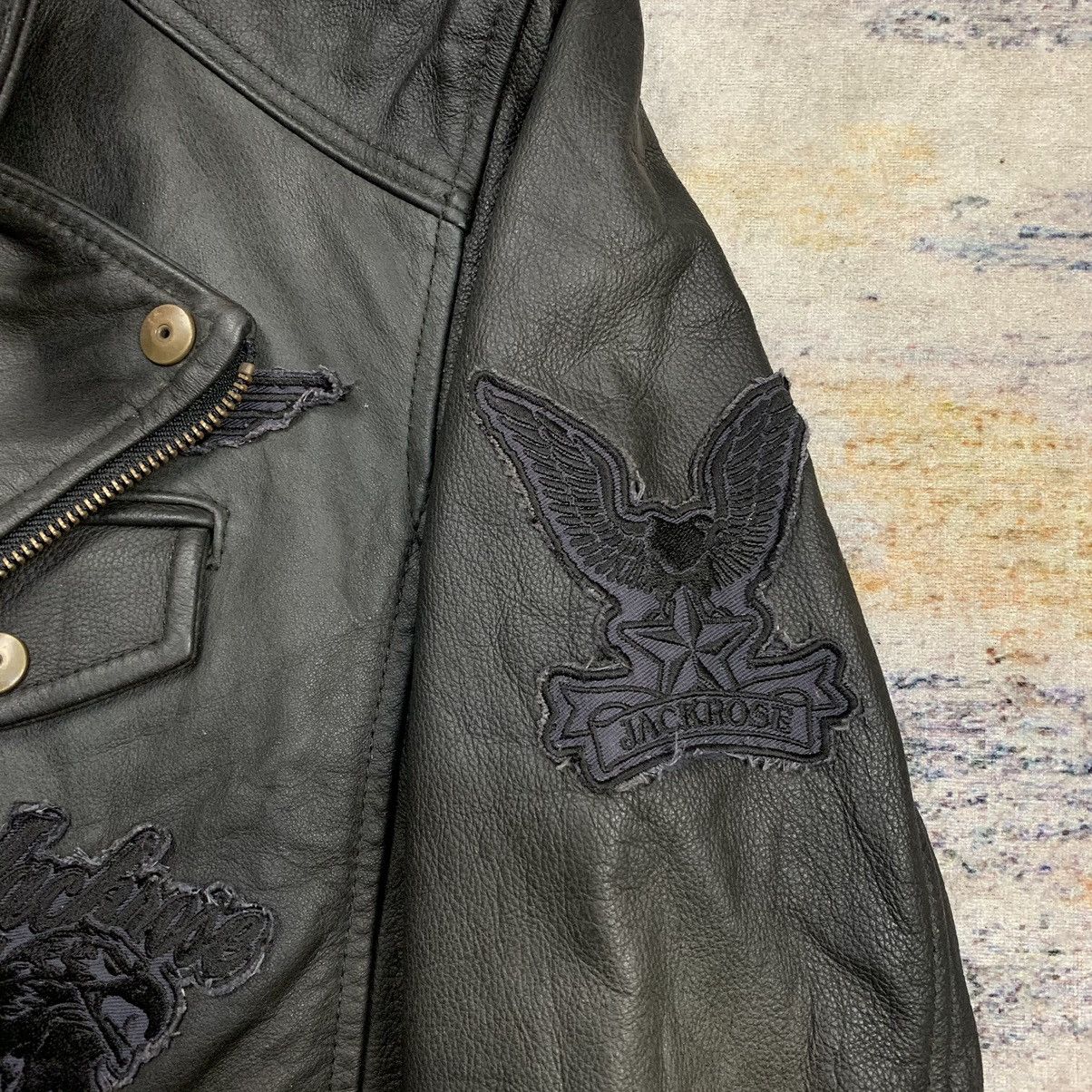 JACKROSE Jackrose patches bikers leather jacket Size US XS / EU 42 / 0 - 9 Thumbnail