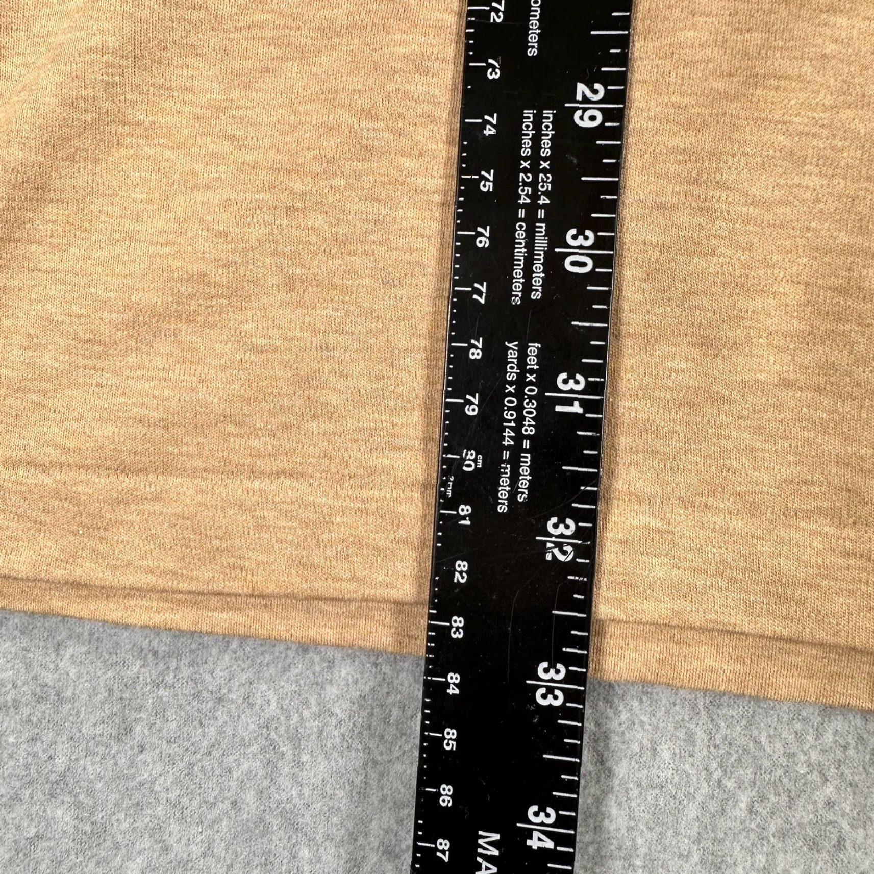 Polo Ralph Lauren VINTAGE Polo Ralph Lauren Polo Shirt Mens 2XLT Beige Big & Tall Long Sleeve Knit Cotton Size US XXL / EU 58 / 5 - 7 Thumbnail