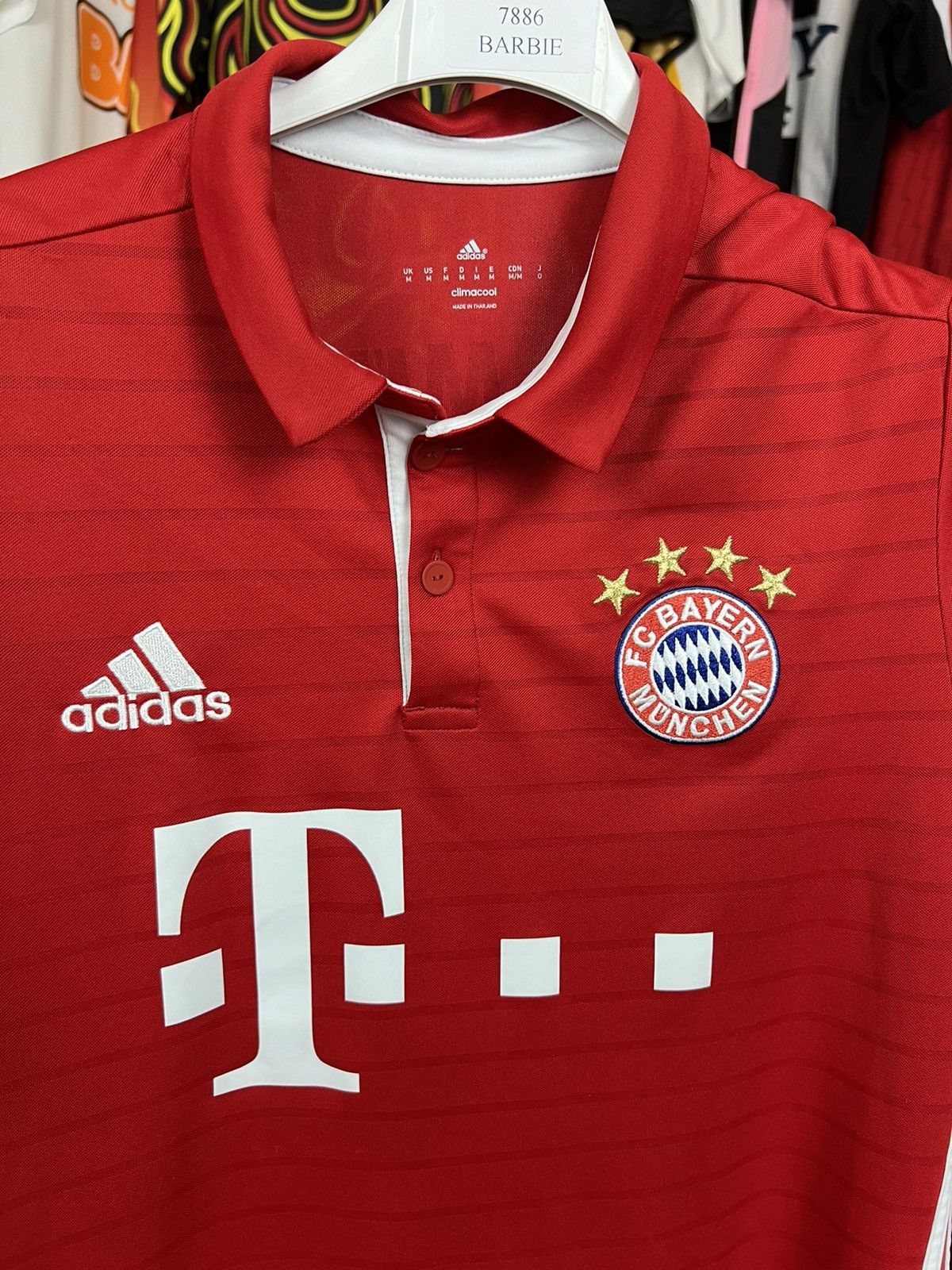 Adidas Jersey Adidas Bayern 2016/17 Müller #25 Vintage Size US M / EU 48-50 / 2 - 3 Thumbnail