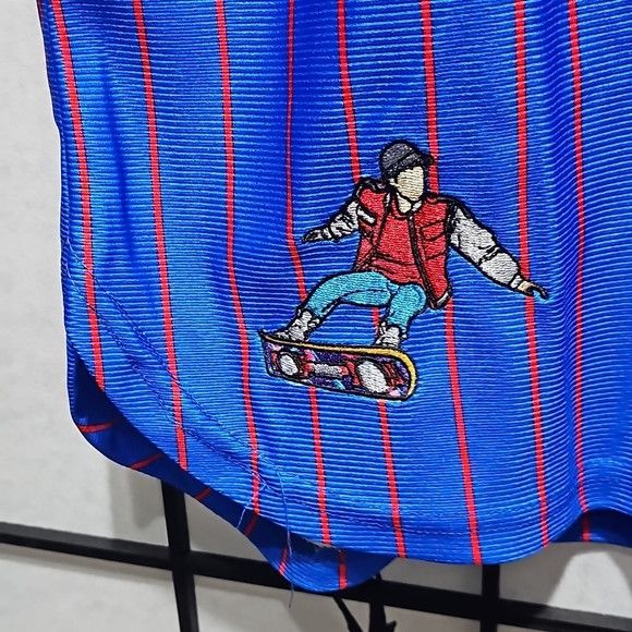 Other Back to the Future Marty McFly Baseball Jersey Large Size US L / EU 52-54 / 3 - 7 Thumbnail