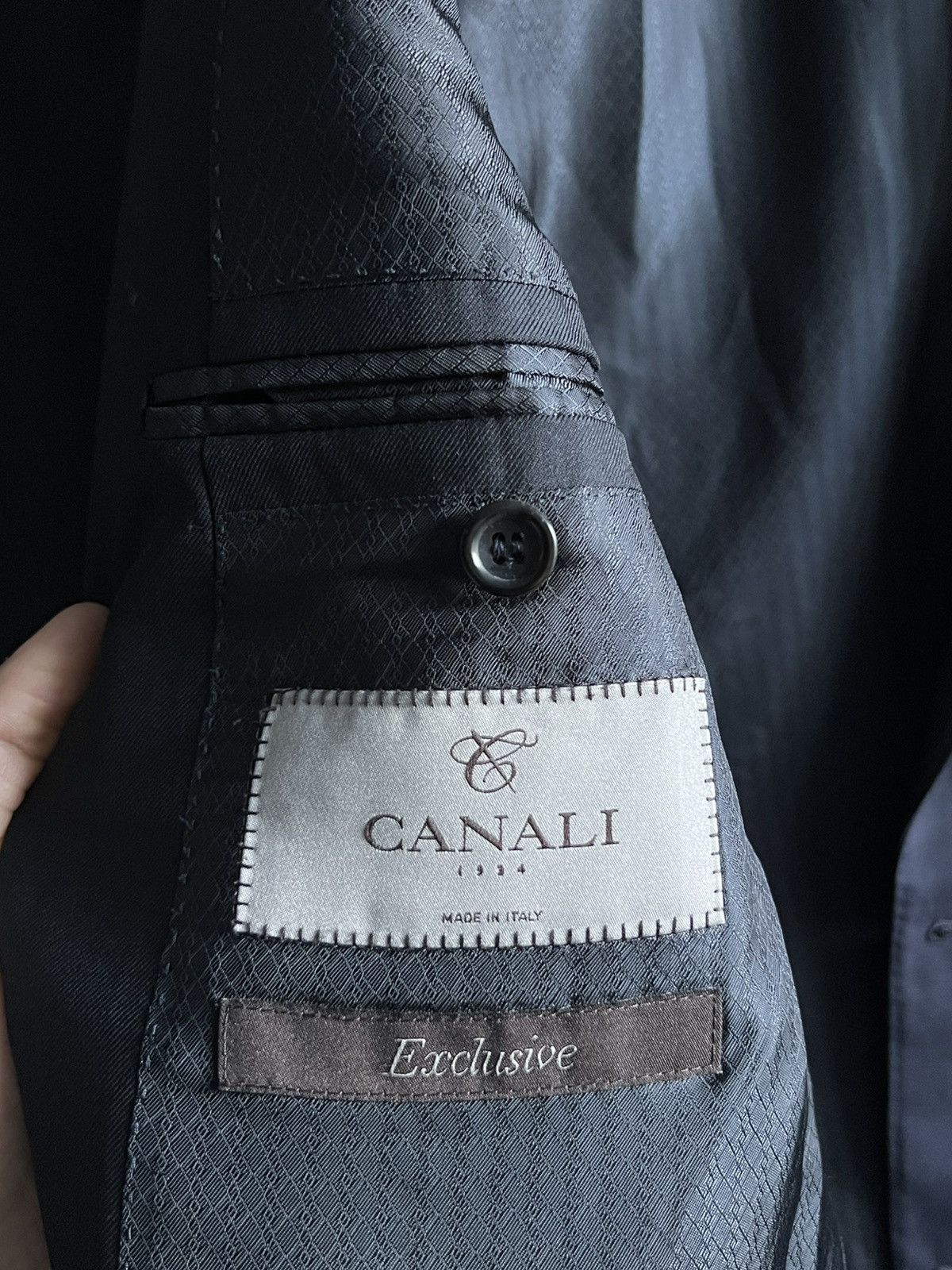 Canali Canali Exclusive Super 150’s Blazer 100% Lana Size 52R - 7 Thumbnail