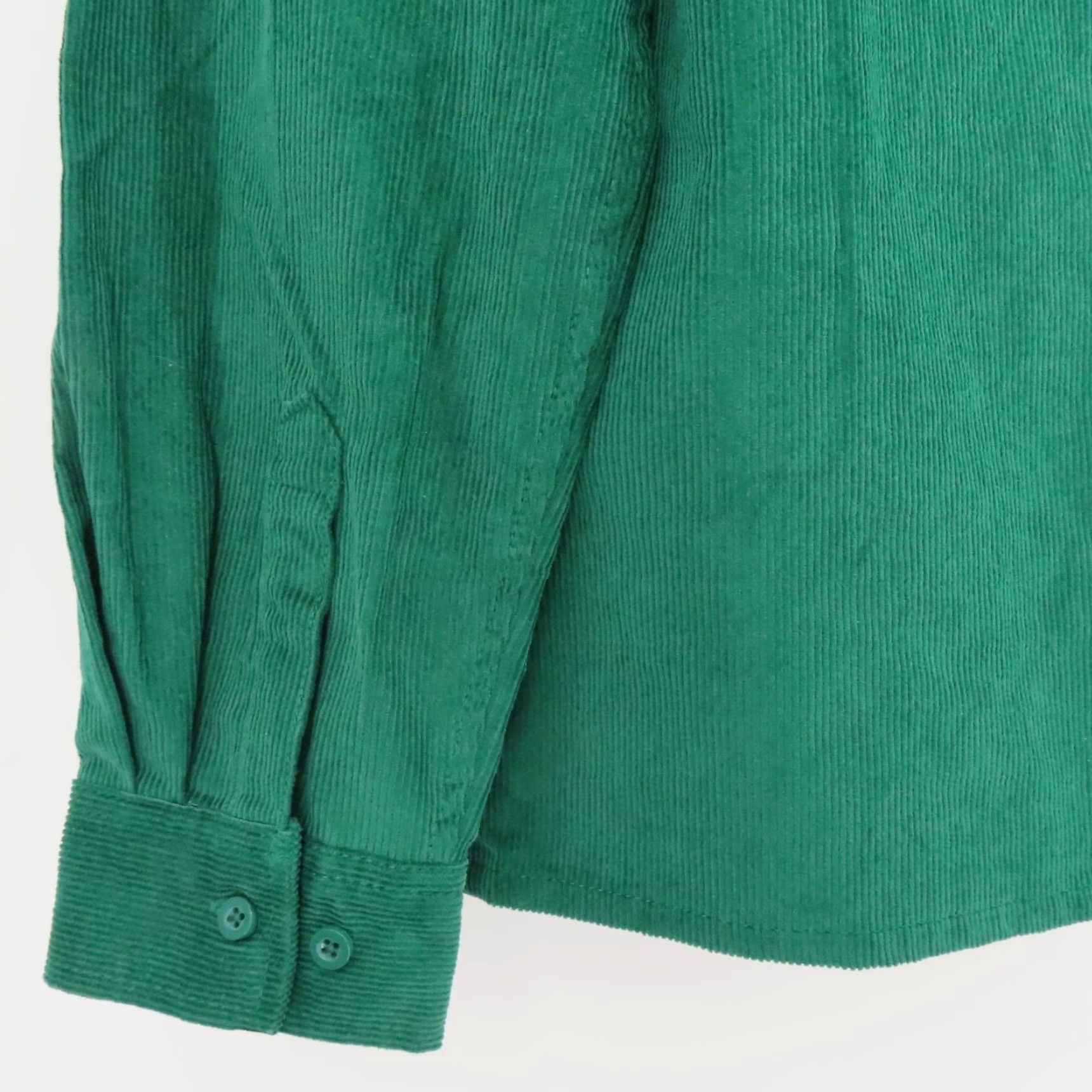 Disney Disney Men S Green Corduroy Button Embroidered Santa Mickey Shirt NEW Size US S / EU 44-46 / 1 - 6 Thumbnail