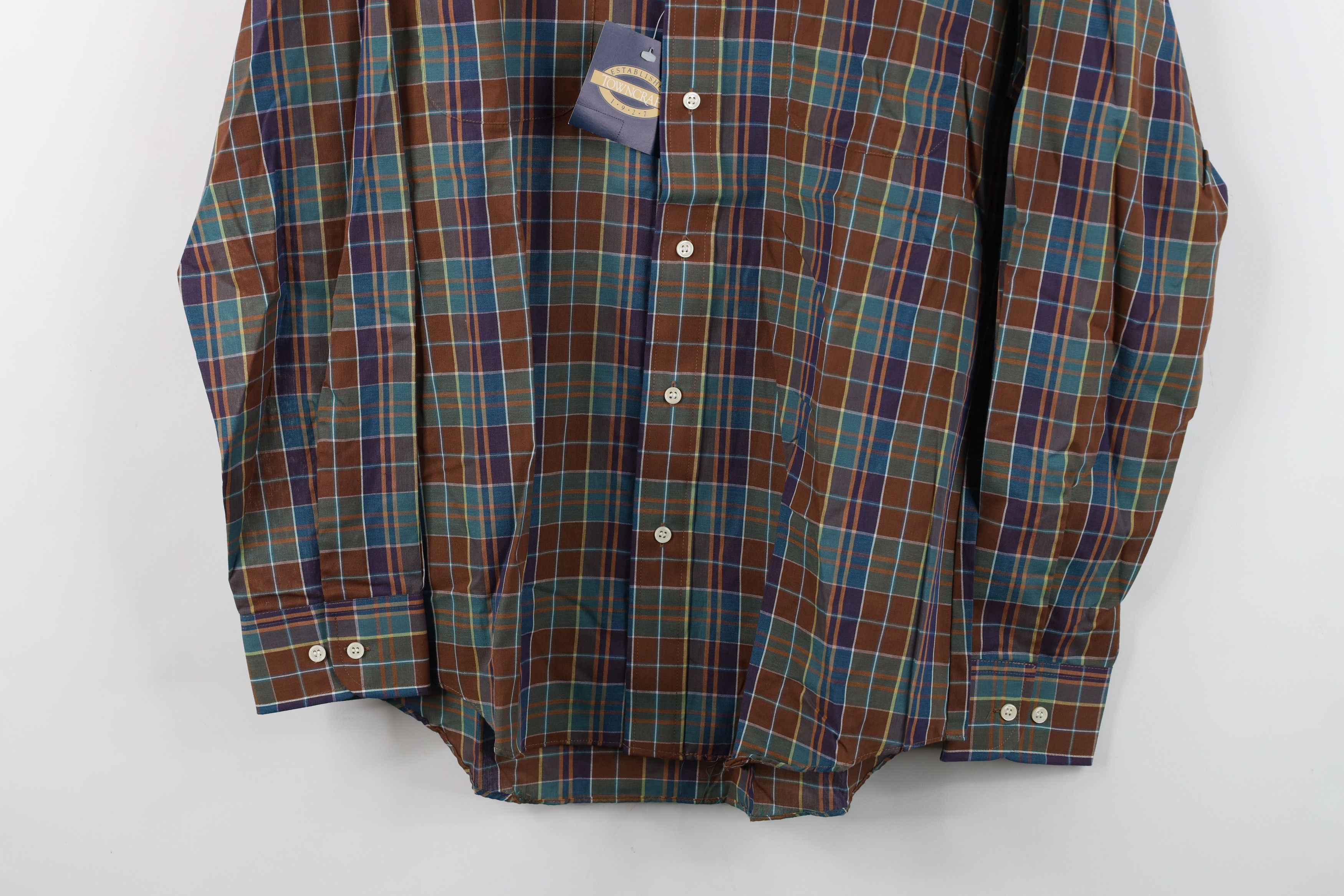 Vintage Vintage 70s 80s Streetwear Madras Collared Button Shirt Size US M / EU 48-50 / 2 - 3 Thumbnail