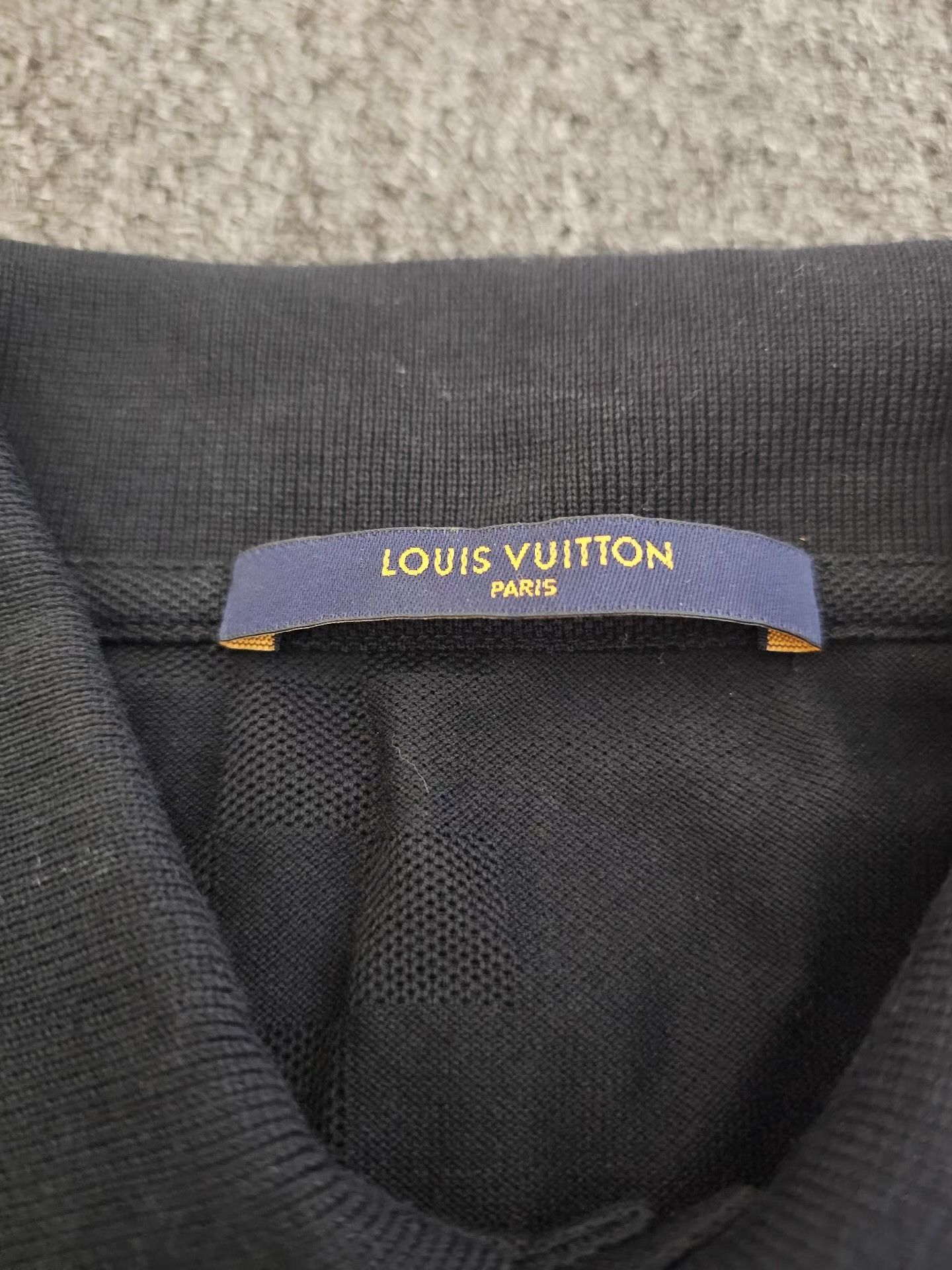 Louis Vuitton Louis Vuitton Men's Black Short Sleeve Polo Shirt Size US S / EU 44-46 / 1 - 5 Thumbnail