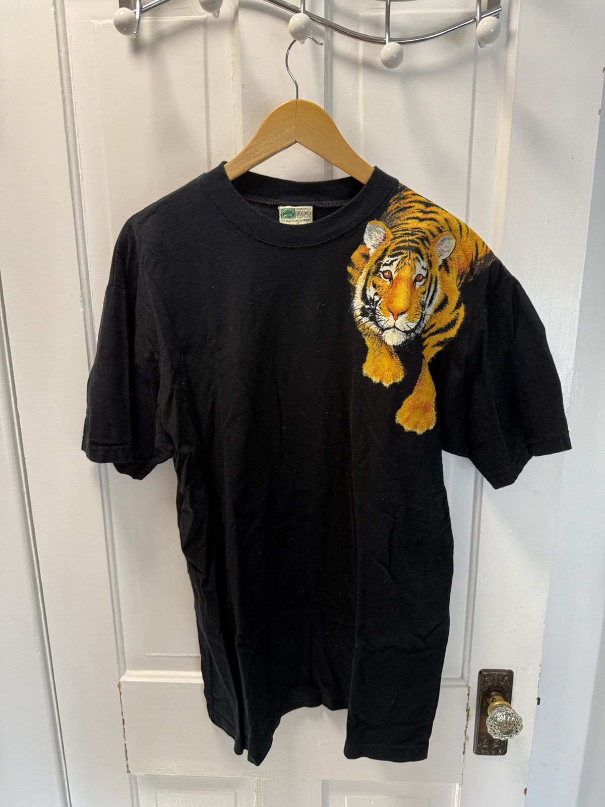 Vintage Vintage Painted Tiger Tee Size US L / EU 52-54 / 3 - 1 Thumbnail