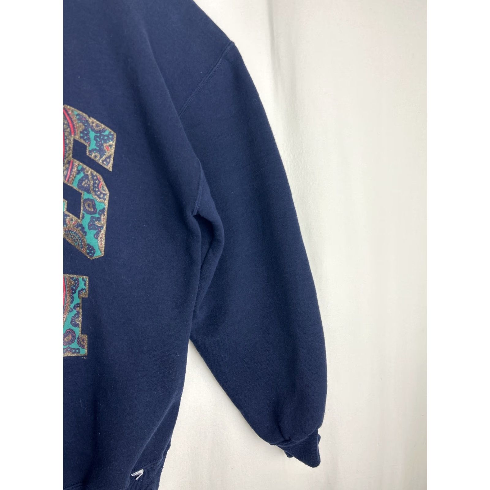 Russell Athletic VINTAGE Russell Athletic XL Pullover Crewneck CSUS MOM Navy Blue Paisley Accent Mens Shirt Size US XL / EU 56 / 4 - 4 Thumbnail