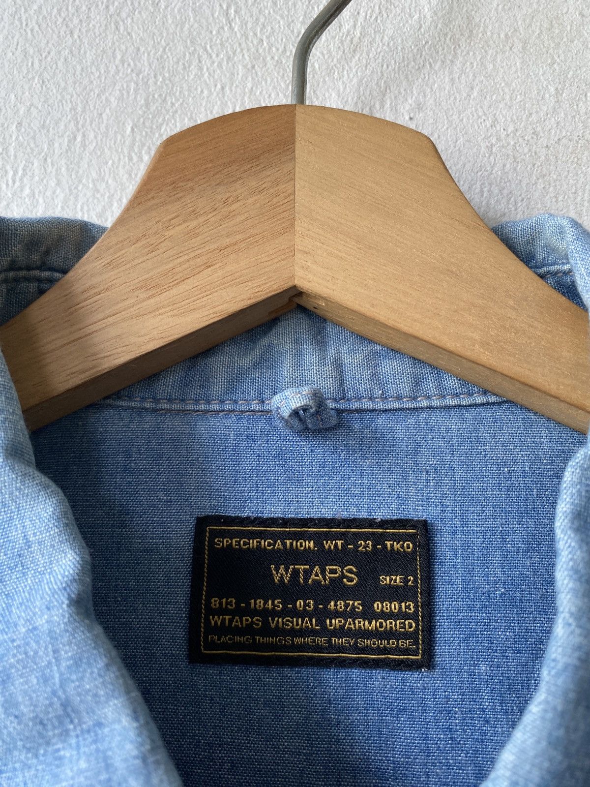 Japanese Brand × Wtaps 14AW WTAPS Japan Double Pocket Button Up Shirt Size US M / EU 48-50 / 2 - 13 Thumbnail