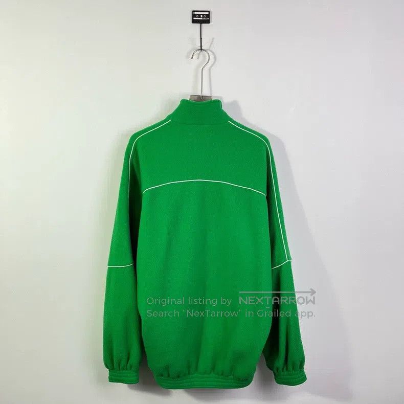 Balenciaga Balenciaga Small Label Green Fleece Zip Jacket Size US S / EU 44-46 / 1 - 2 Thumbnail