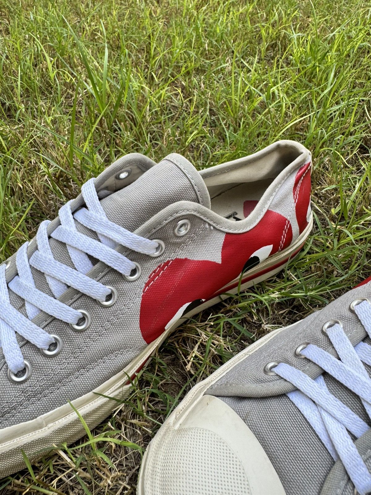 Converse Converse Like Boys PLAY x Jack Purcell Drizzle Red Size US 9 / EU 42 - 6 Thumbnail