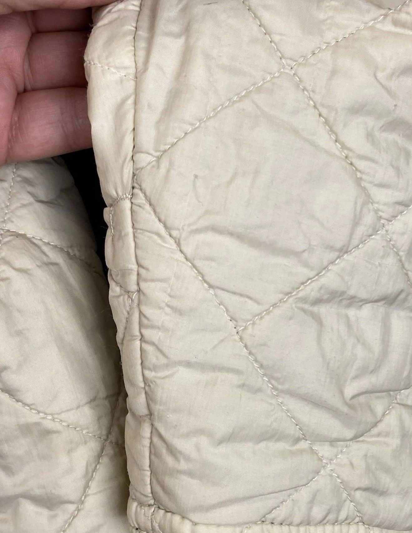 Barbour Barbour Flyweight Quilted Jacket Beige Cream Luxury Top Size US L / EU 52-54 / 3 - 10 Thumbnail