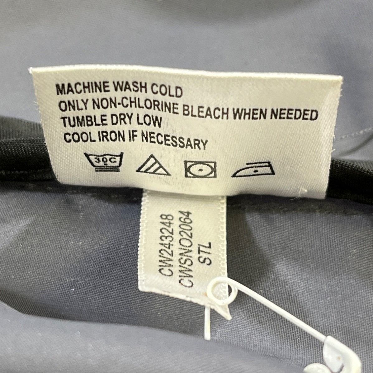 Calvin Klein Calvin Klein Women's Grey Hooded Trench Coat Size L SKU 5516 Size L / US 10 / IT 46 - 7 Thumbnail
