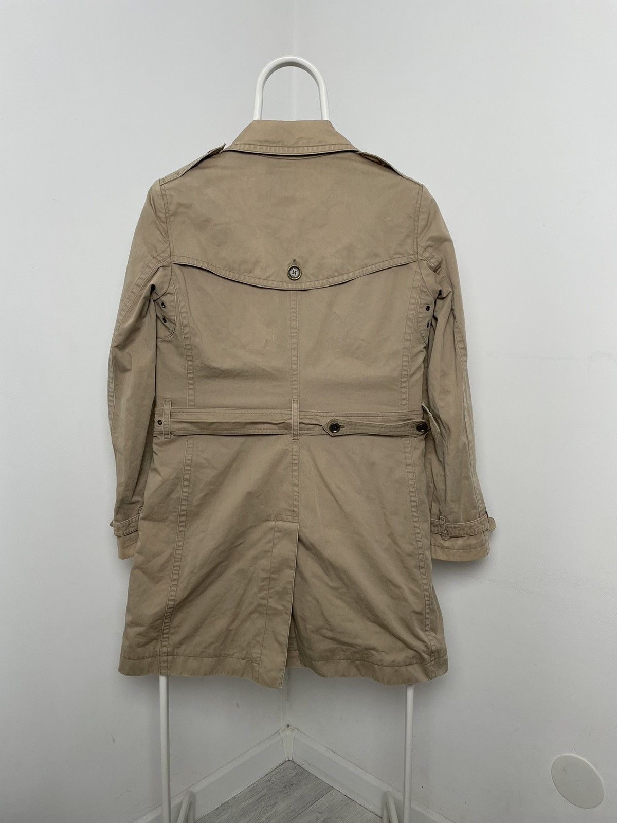 Burberry Burberry-Brit Trench Coat nova check Beige UK 10 USA 8 Size US XS / EU 42 / 0 - 5 Thumbnail