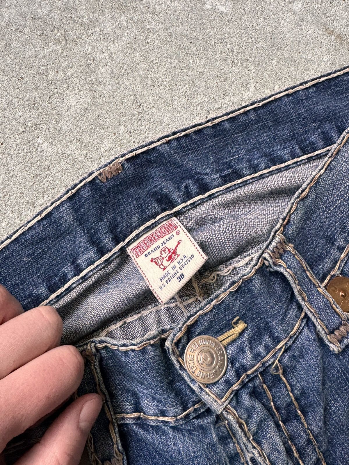 True Religion Vintage True Religion Baggy Jeans Size US 38 / EU 54 - 11 Thumbnail