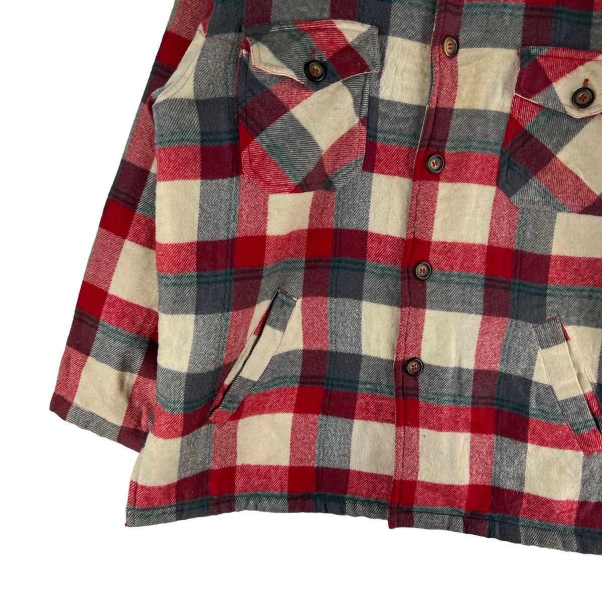 Flannel 🔥90’s Vintage Wool Flannel Jacket Mens Gumu Issey Miyake Size US M / EU 48-50 / 2 - 4 Thumbnail