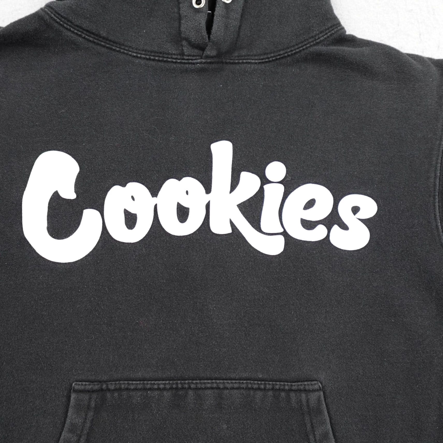 Vintage Cookies Hoodie Mens Small Black Pullover Sweatshirt Berner Cannabis Stoner Size US S / EU 44-46 / 1 - 3 Thumbnail