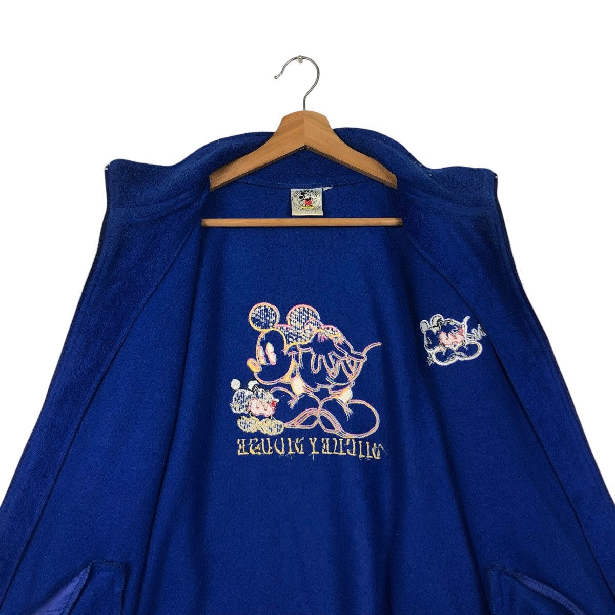 Cartoon Network 🔥VINTAGE FLEECE ZIPPER JACKET DISNEY MICKEY MOUSE Size US M / EU 48-50 / 2 - 16 Thumbnail