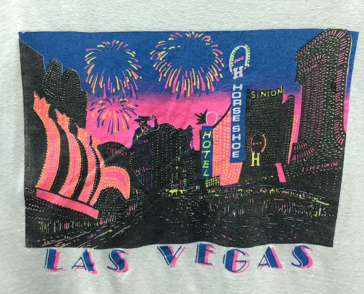 Vintage Vintage Las Vegas T-Shirt Size US L / EU 52-54 / 3 - 3 Thumbnail