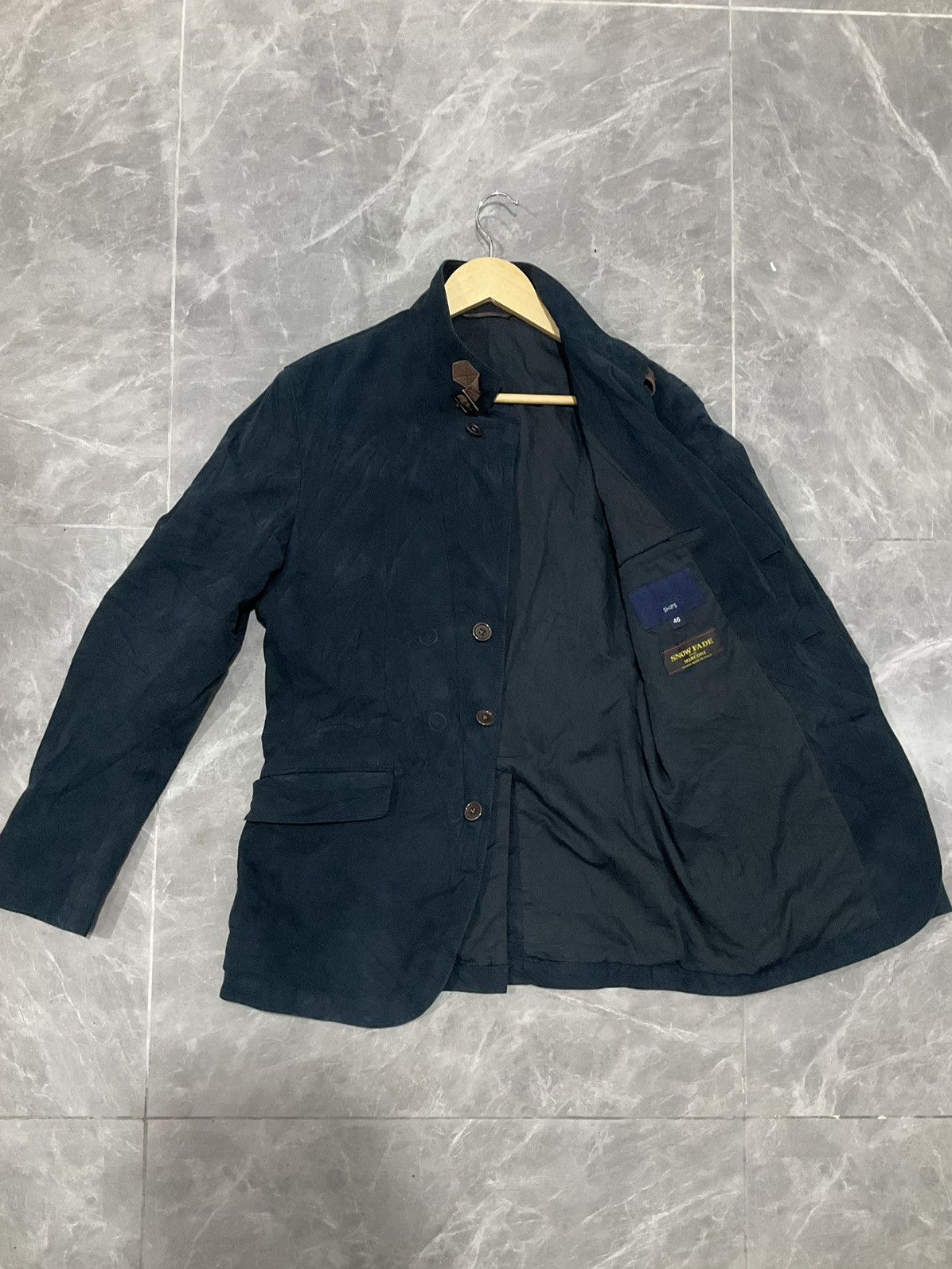 SHIPS 💥Ships Snow Fade from Marconi Fabric Made in Italy Size US S / EU 44-46 / 1 - 2 Thumbnail