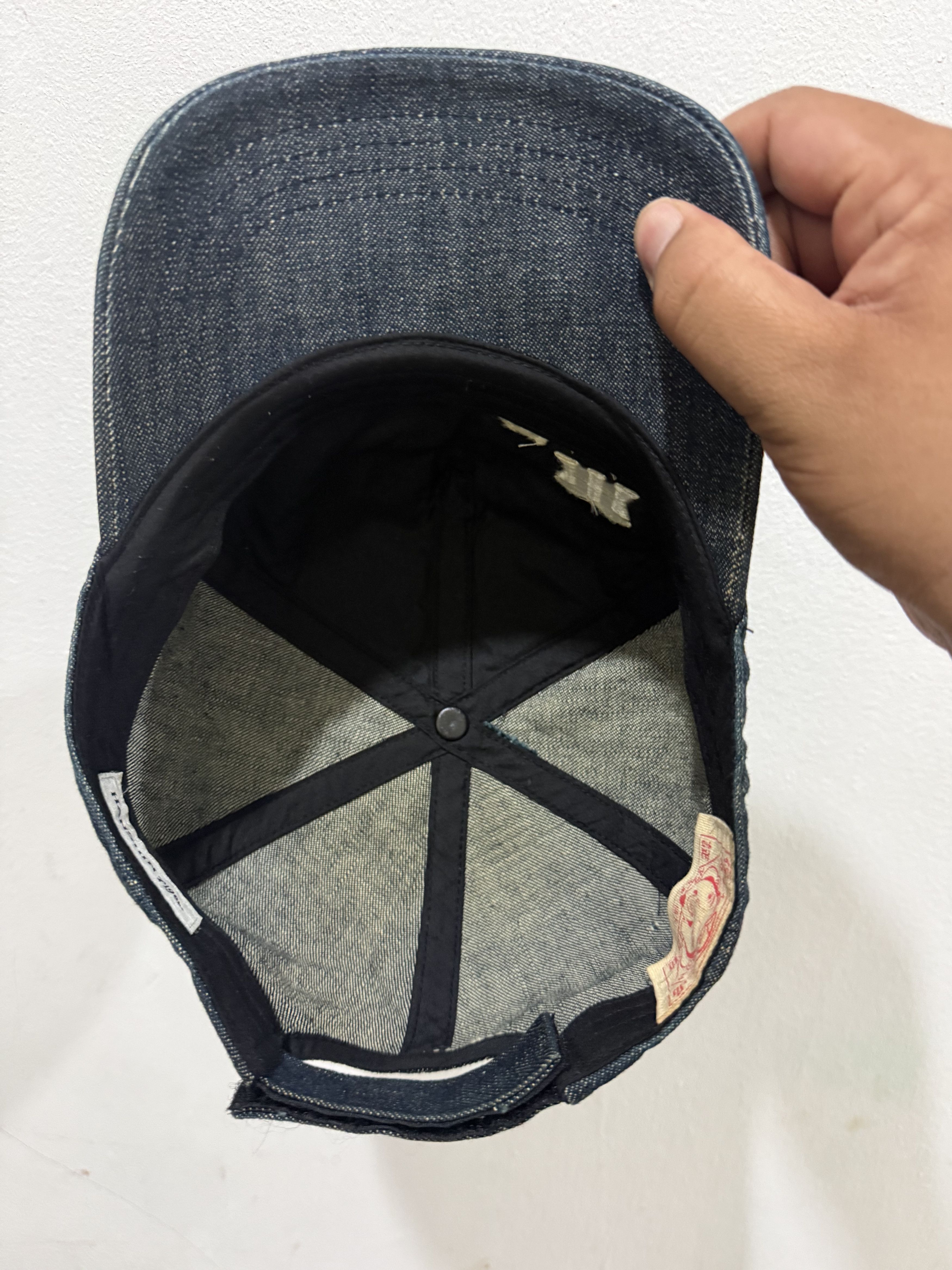 Evisu Evisu X Henshin Tiger Denim Hat Size ONE SIZE - 6 Thumbnail