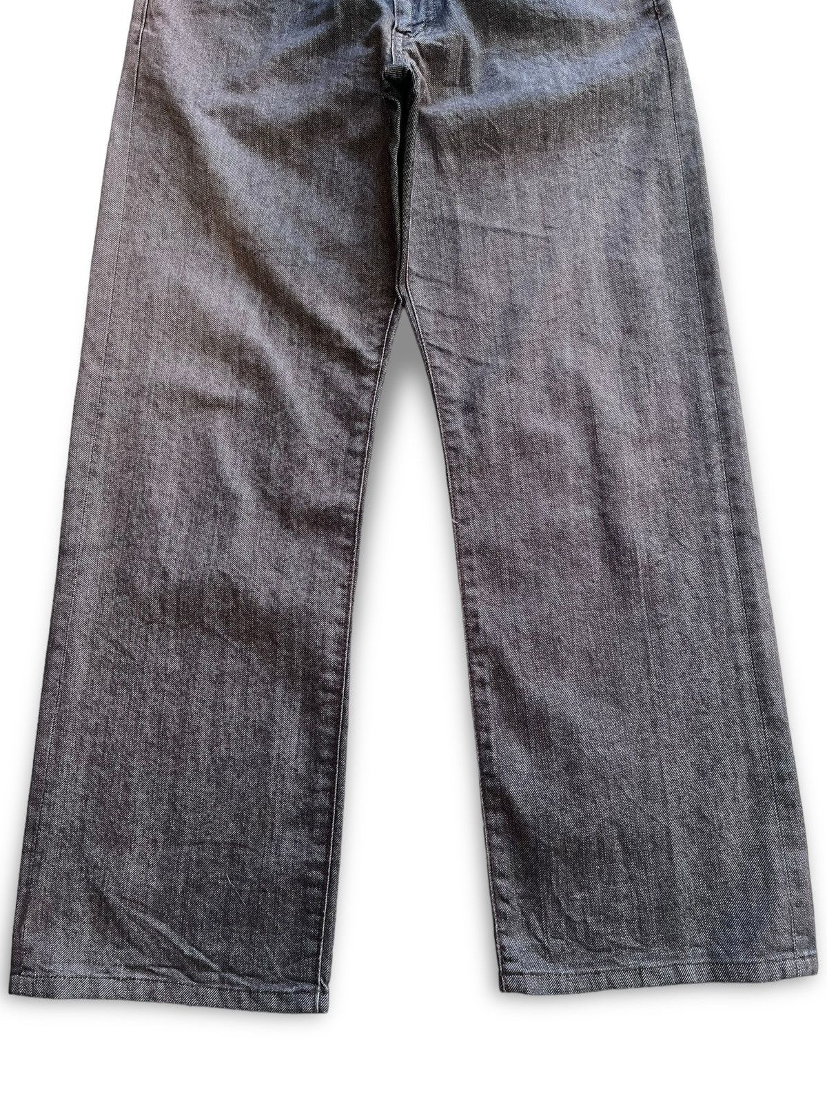 Japanese Brand × Uniqlo Vintage Japanese Uniqlo Faded Baggy Jeans 30x28 Size US 30 / EU 46 - 5 Thumbnail