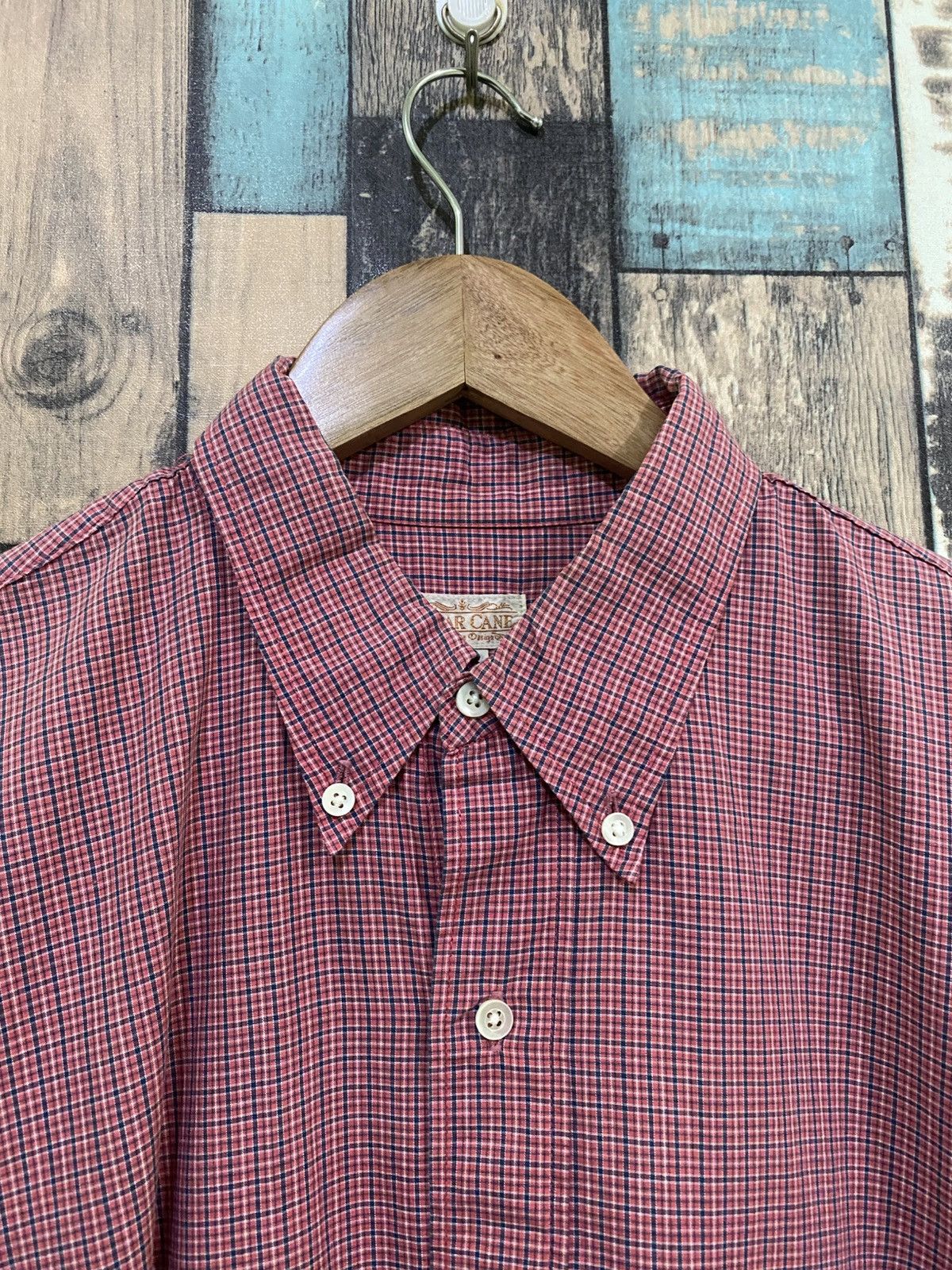 Sugar Cane Sugar Cane Toyo Enterprise Checkered Shirt Size US L / EU 52-54 / 3 - 2 Thumbnail