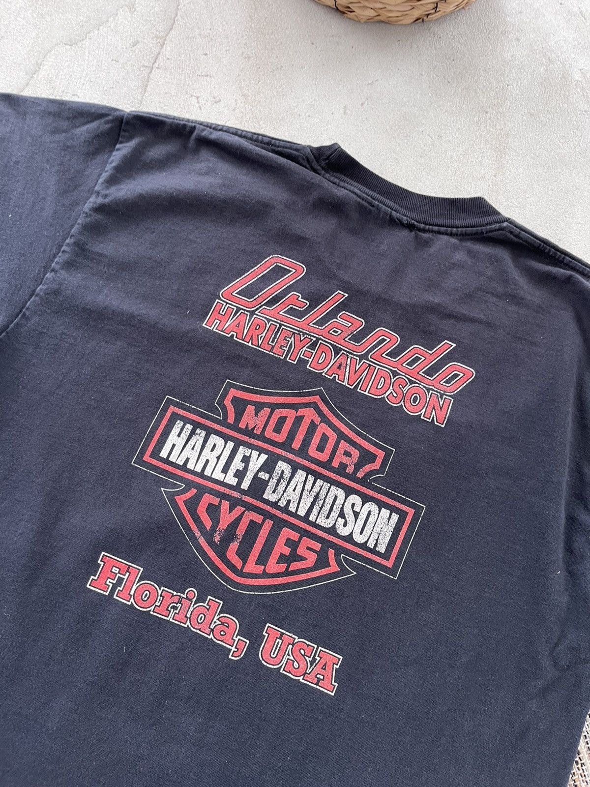 Harley Davidson Vintage Harley Davidson Graphic Black Tshirt Avantgarde Y2K Size US M / EU 48-50 / 2 - 10 Thumbnail