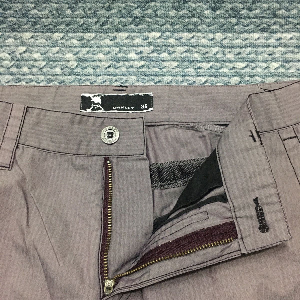 Oakley 💥Sun Faded💥 Vintage Oakley Baggy Utility Pants Size US 34 / EU 50 - 5 Thumbnail