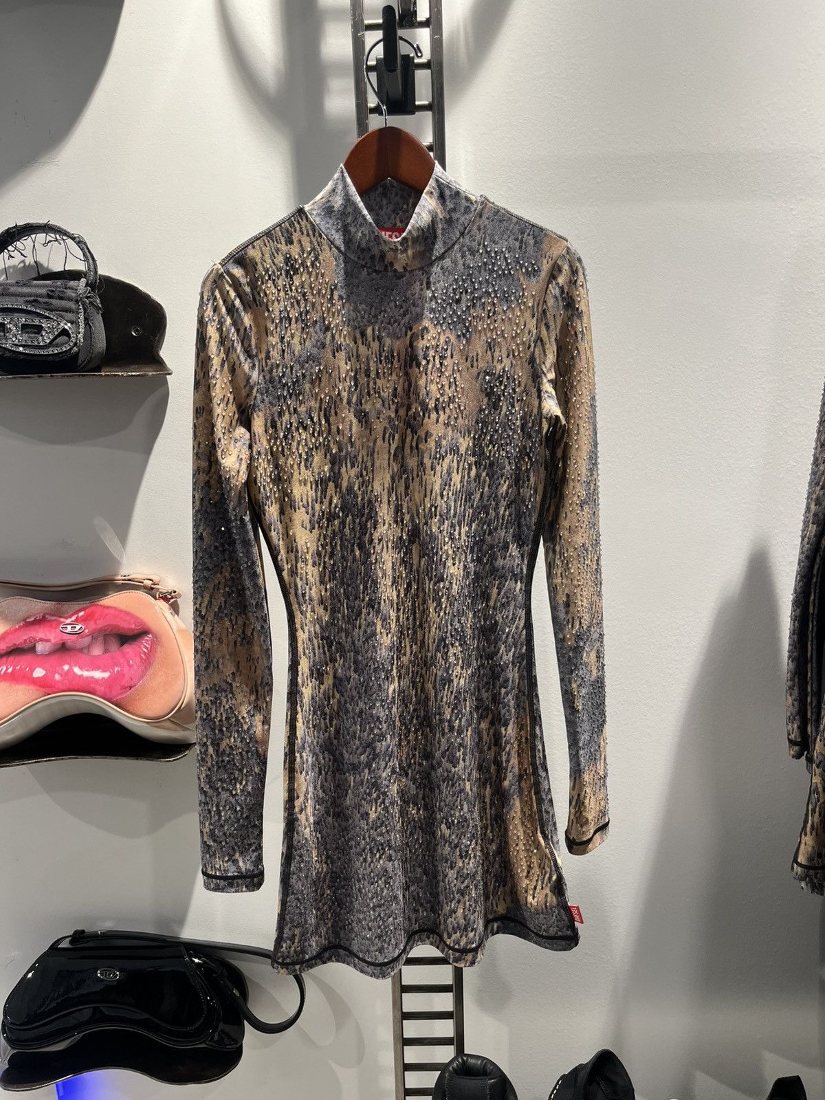 Diesel Diesel Crystal Eleo Short Dress Size S / US 4 / IT 40 - 1 Thumbnail