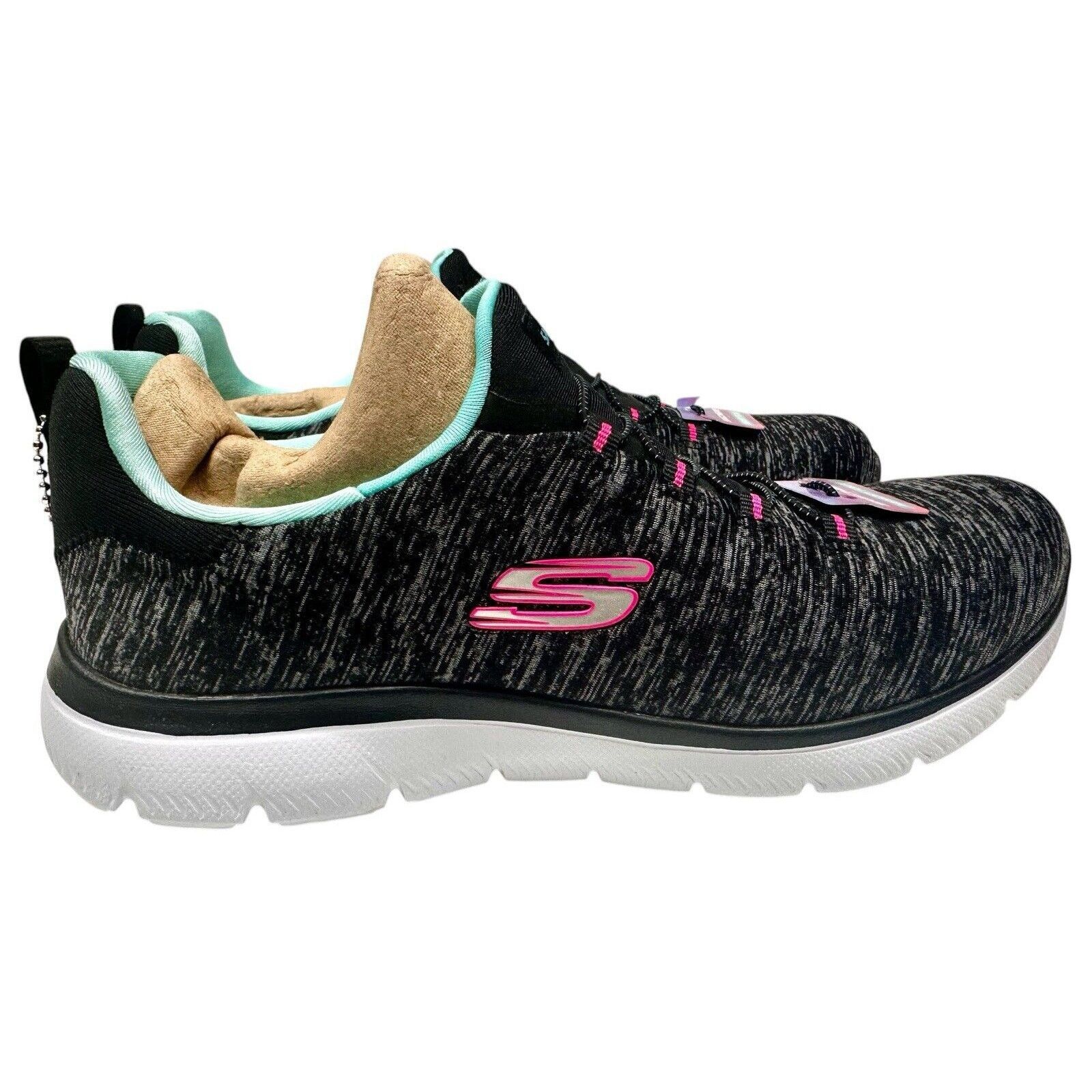 SKECHERS Skechers Summits Quick Getaway Slip-On Shoe Women Sz 8.5 Blk Size US 8.5 / IT 38.5 - 6 Thumbnail