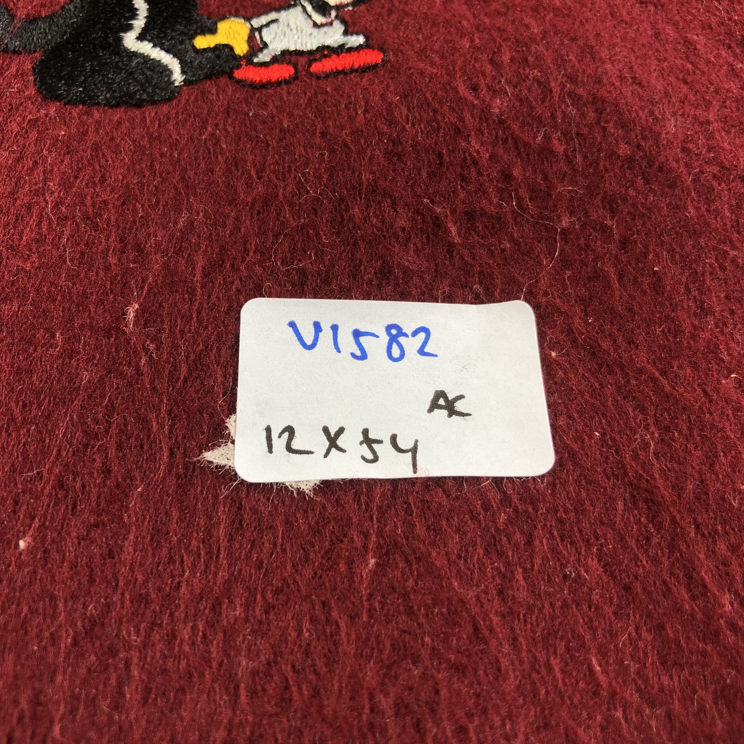 Anime Felix The Cat Burgundy Scarf Muffler V1582 Size ONE SIZE - 9 Thumbnail