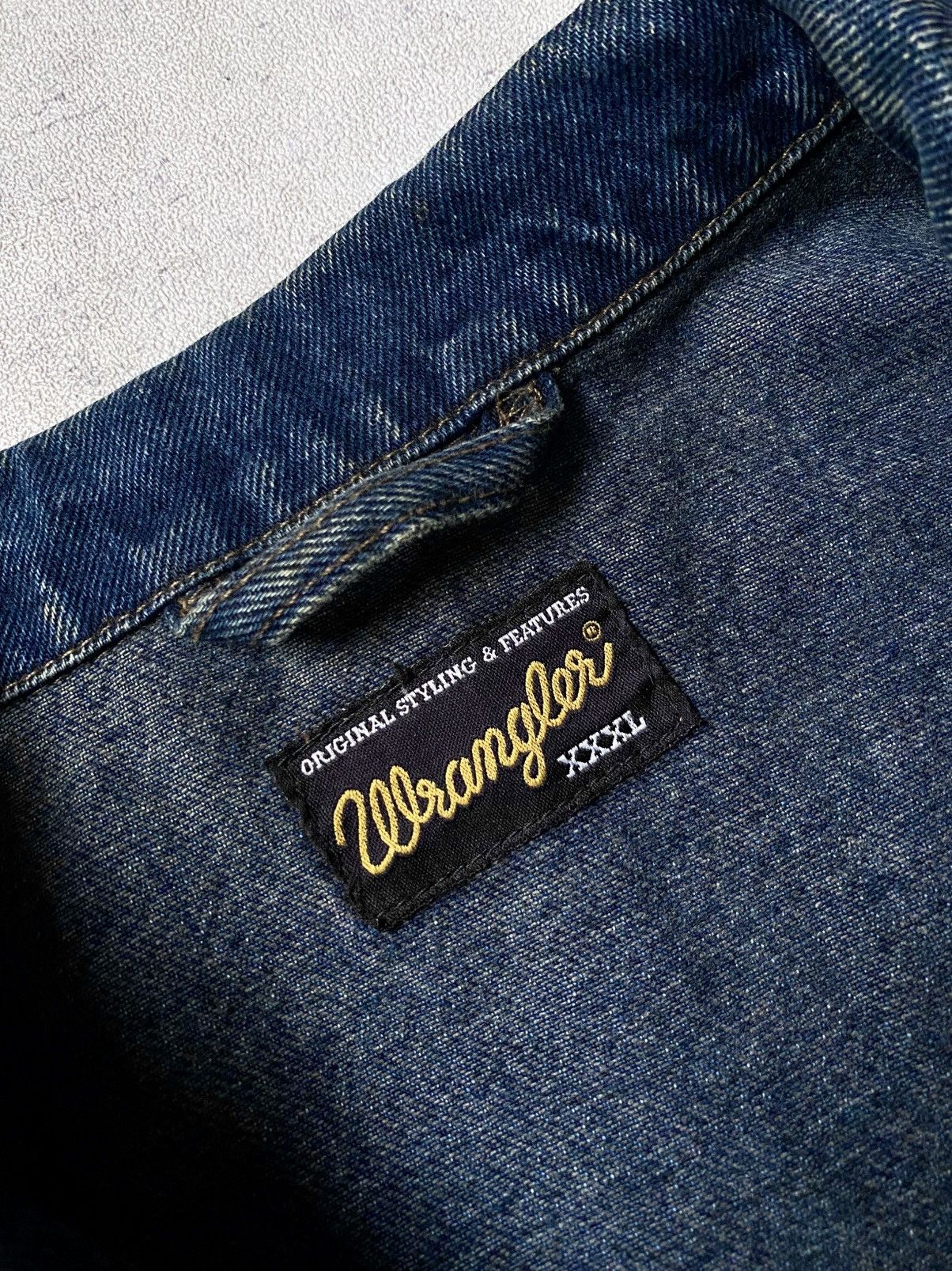 Wrangler Vintage 90s Wrangler Western Denim Jacket Size US XXL / EU 58 / 5 - 14 Thumbnail