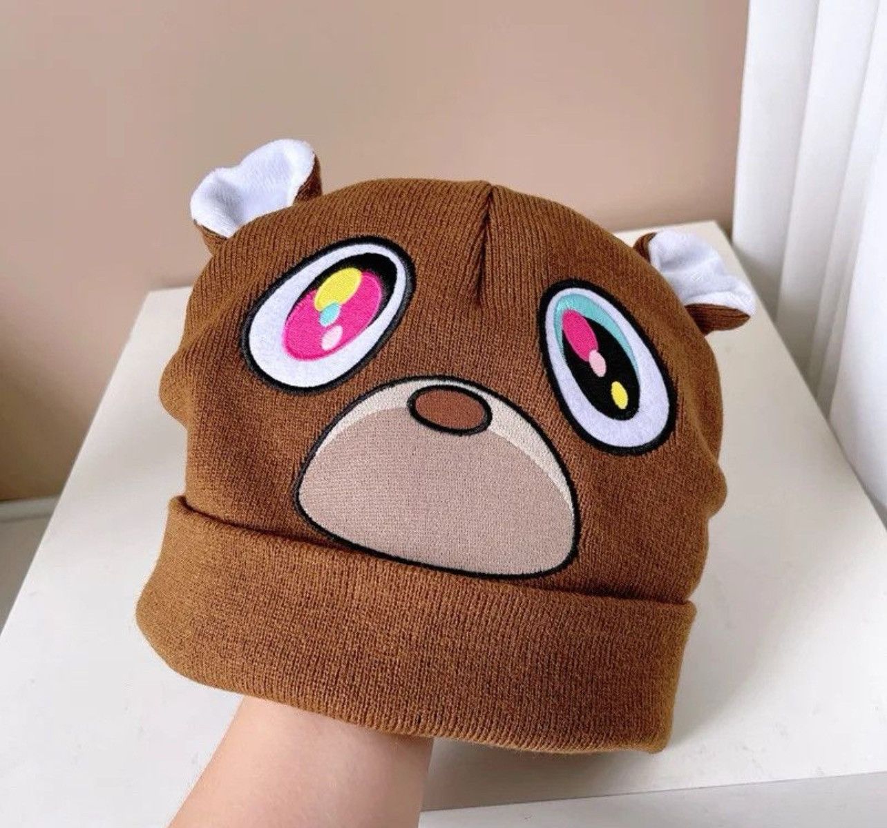 Japanese Brand × Other Cute Bear Beanie Hat Size ONE SIZE - 2 Thumbnail